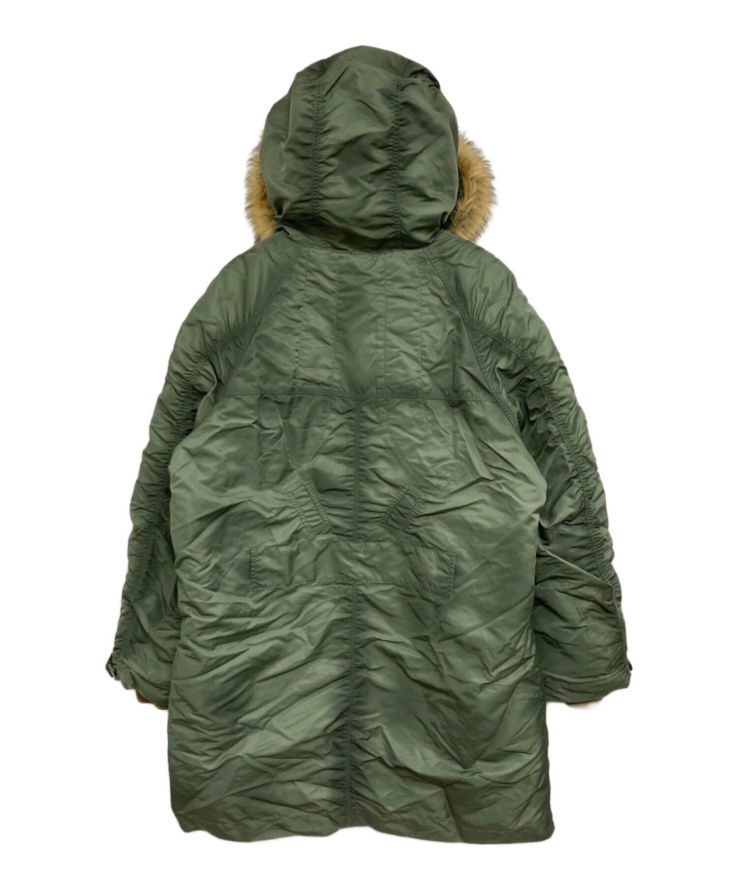 中古・古着通販】DIESEL (ディーゼル) モッズコート カーキ サイズ:M