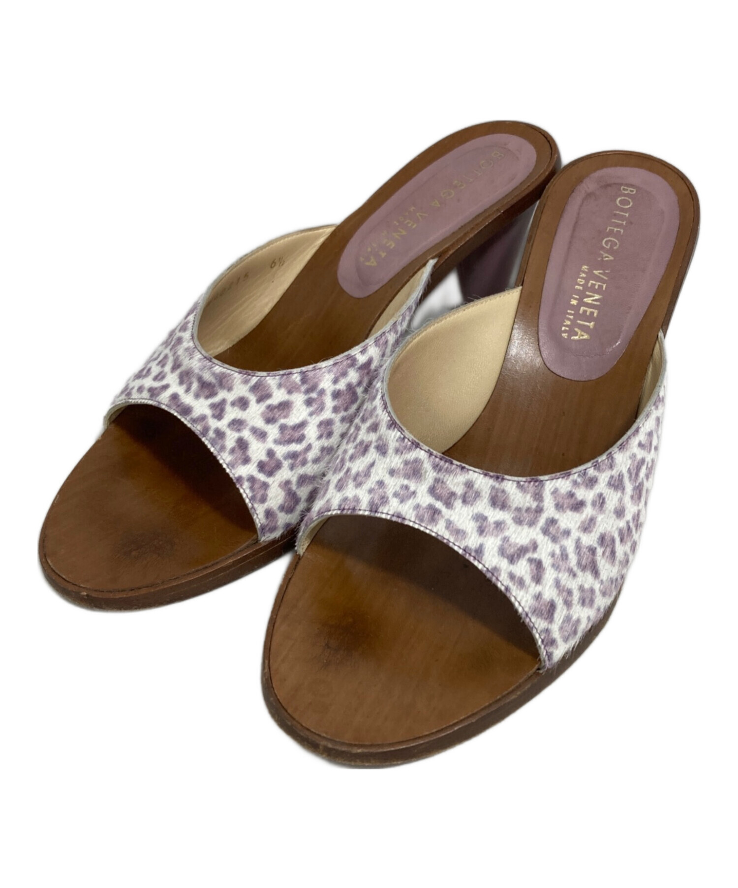 中古・古着通販】BOTTEGA VENETA (ボッテガベネタ) サンダル ピンク