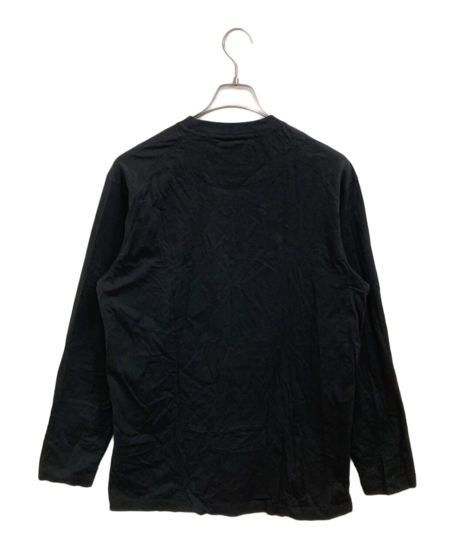 中古・古着通販】Y-3 (ワイスリー) ロゴロングスリーブT シャツ 