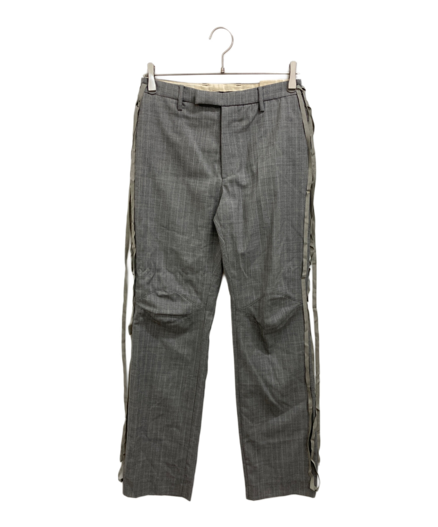 MASU bone trousers 23ss 44サイズ 中古・古着通販】masu (エムエーエスユー) BONE TROUSERS グレー