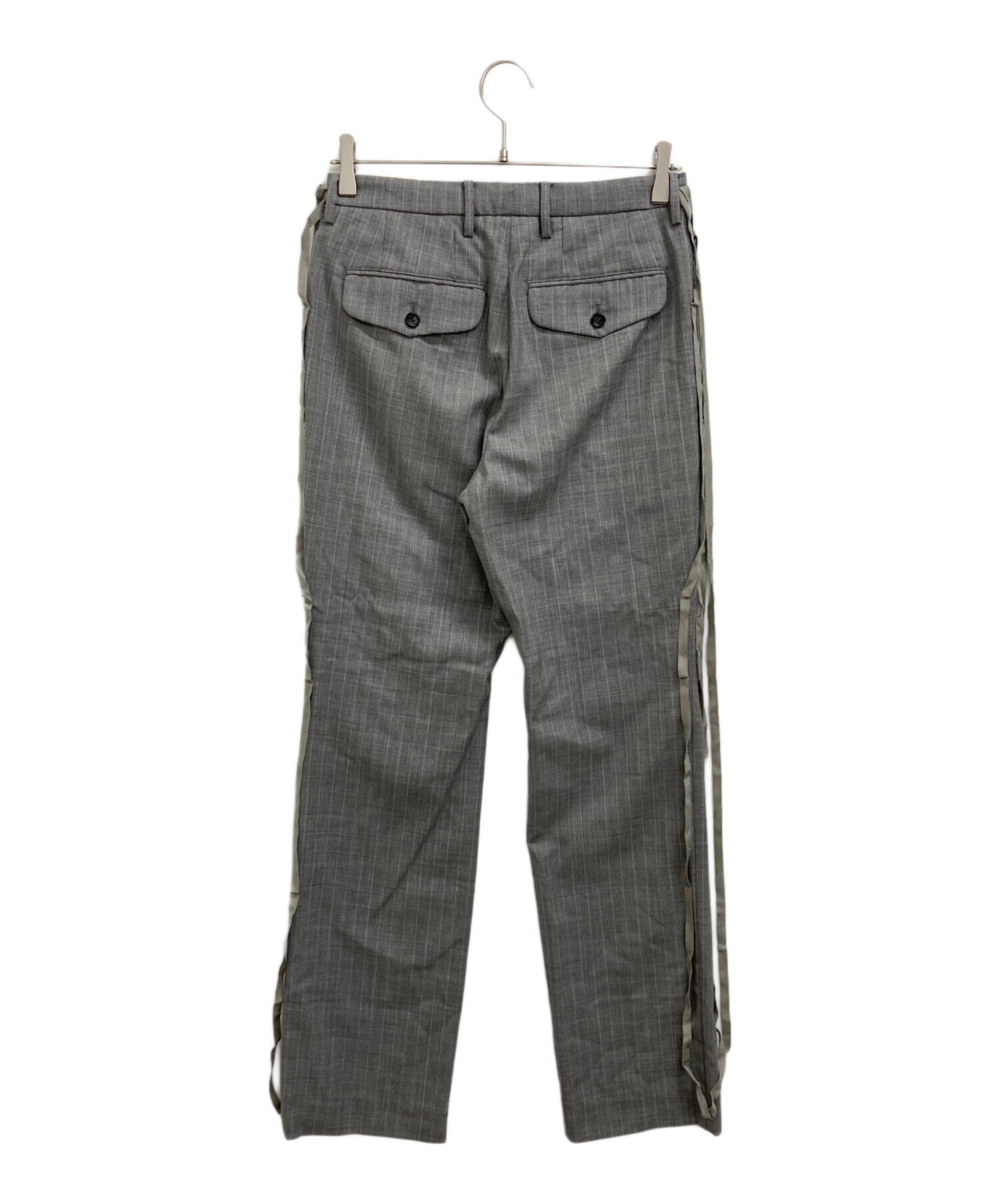 中古・古着通販】masu (エムエーエスユー) BONE TROUSERS グレー