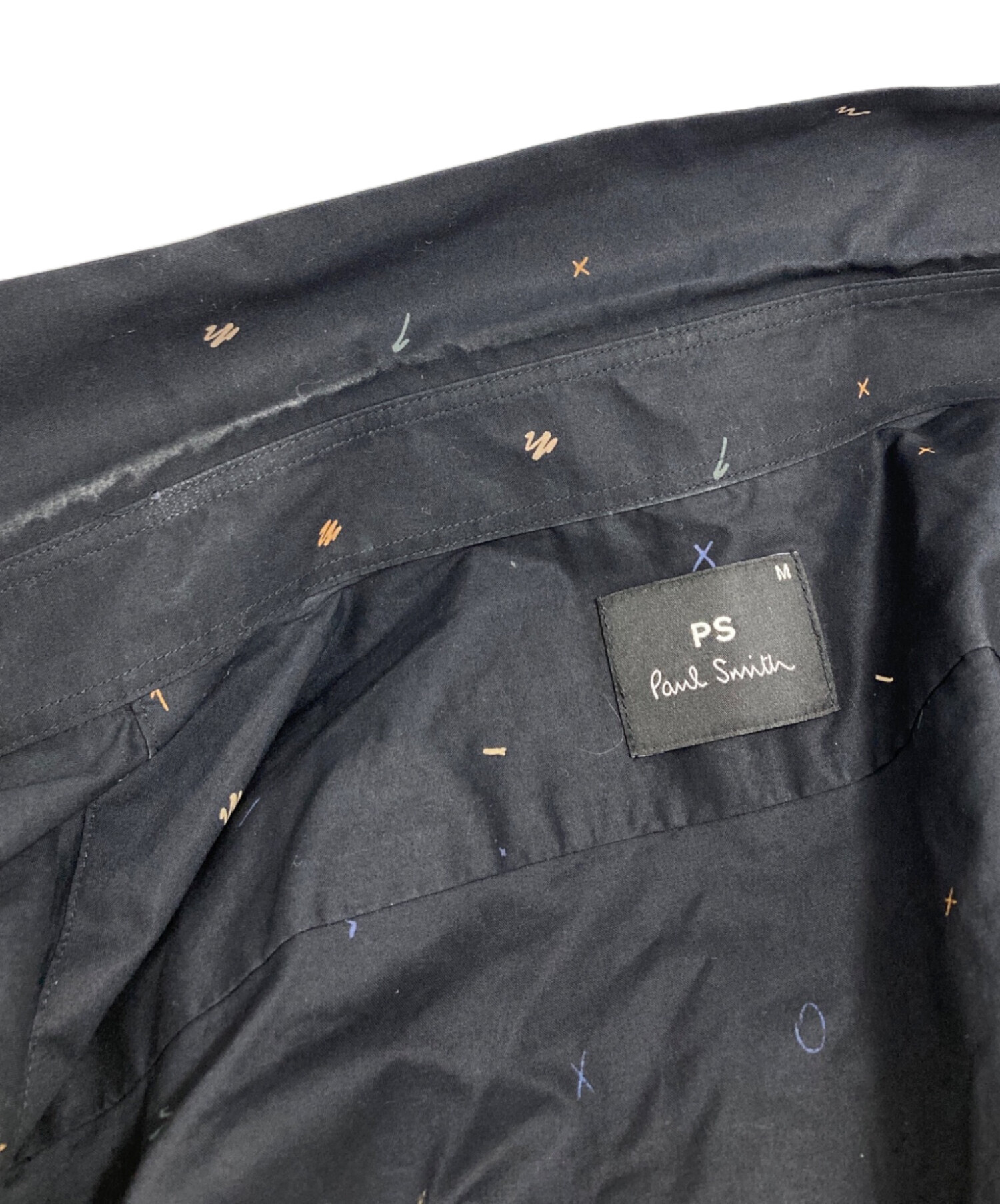 中古・古着通販】Paul Smith (ポールスミス) シャツ ブラック サイズ:M