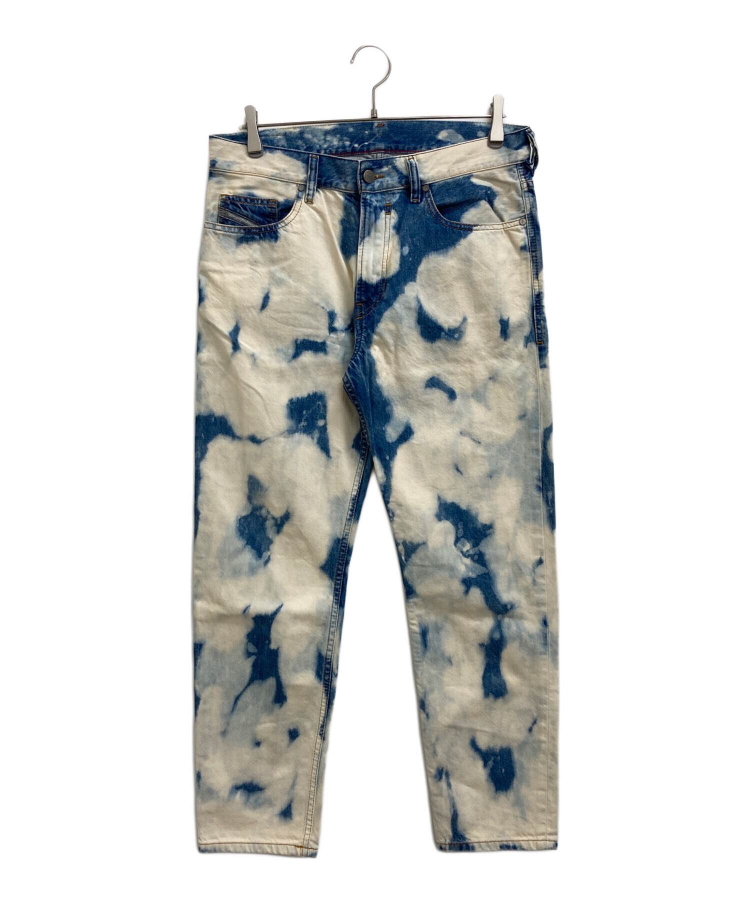 中古・古着通販】DIESEL (ディーゼル) ブリーチ加工デニムパンツ