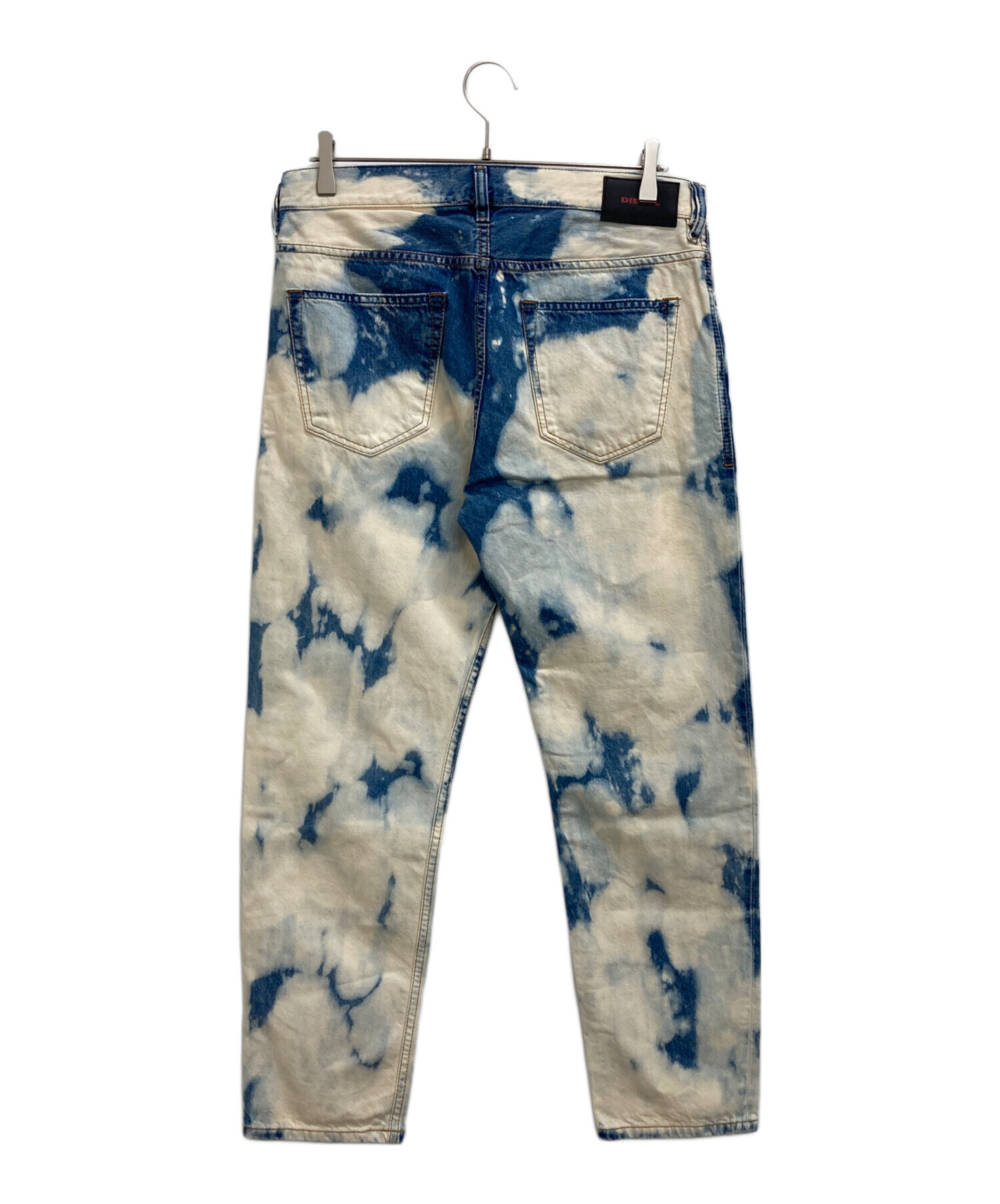 中古・古着通販】DIESEL (ディーゼル) ブリーチ加工デニムパンツ