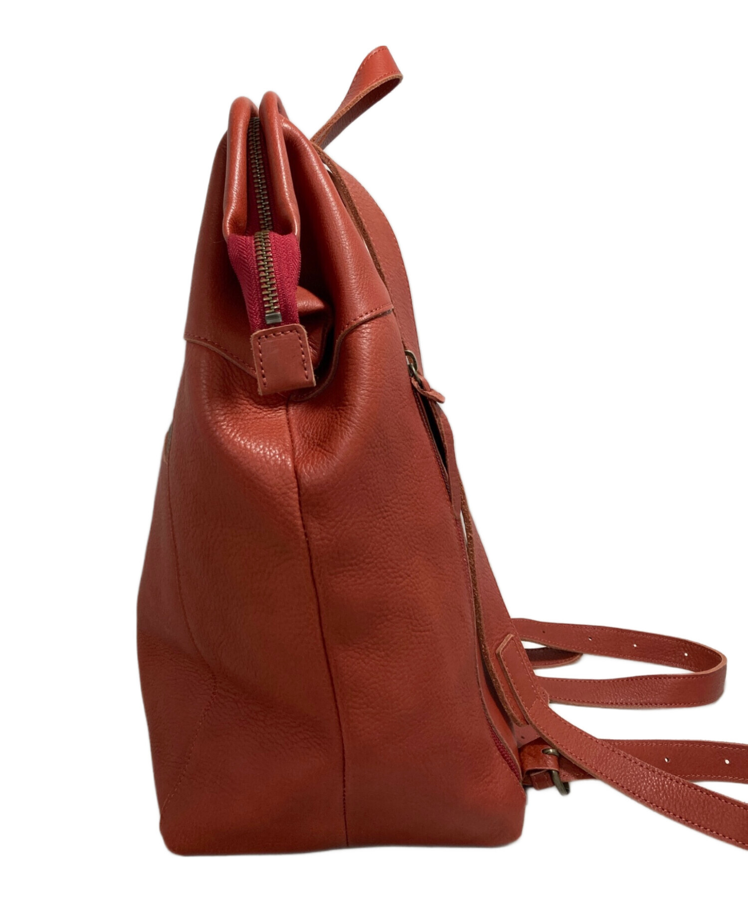 中古・古着通販】kanmi (カンミ) ロップ リュック レッド｜ブランド