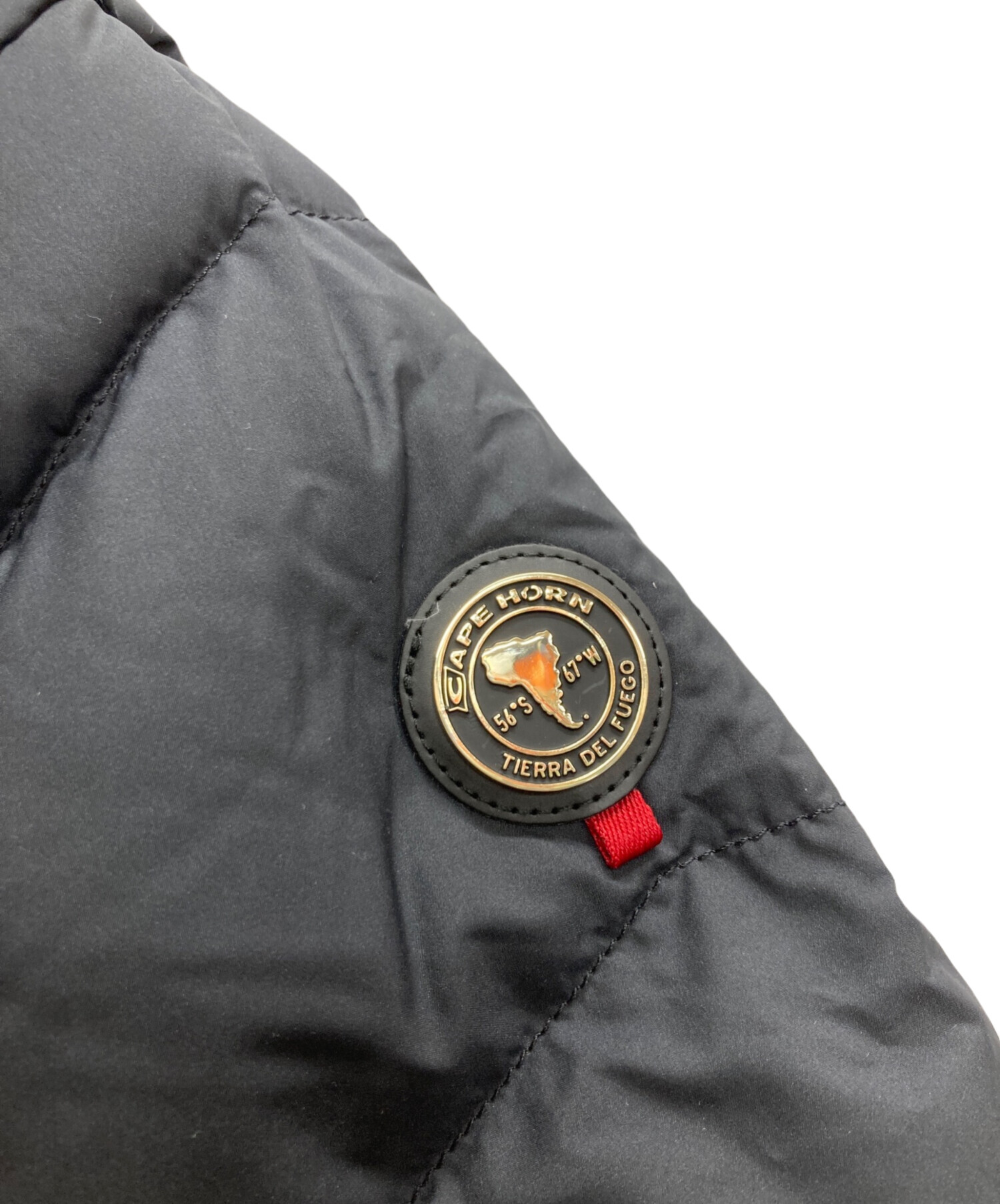 中古・古着通販】CAPE HORN (ケープホーン) ダウンジャケット ブラック