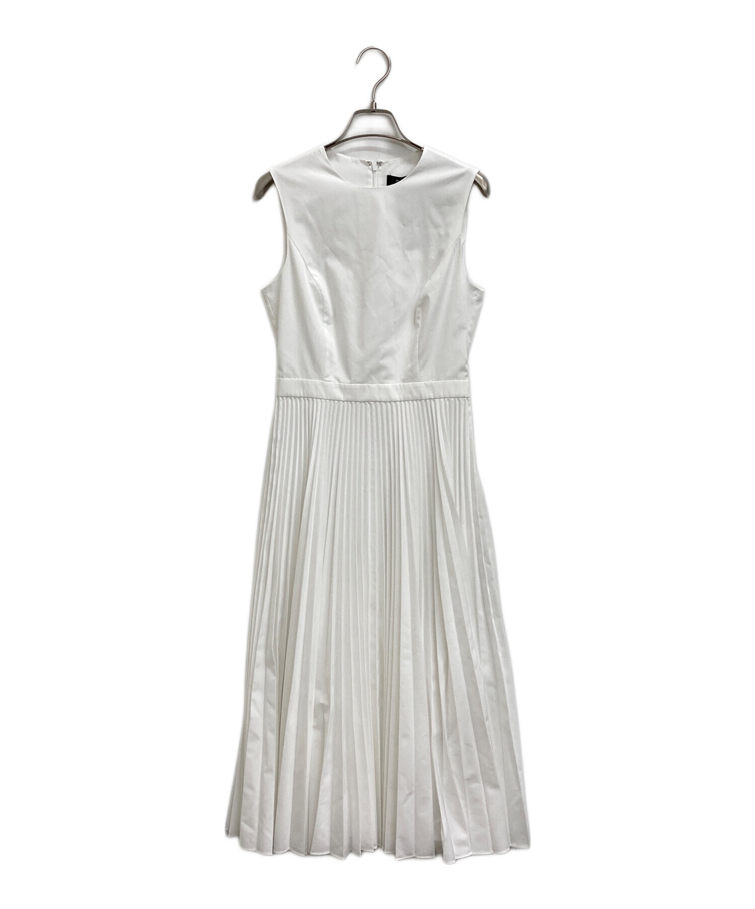 セオリー ホワイトワンピース theory (セオリー) スリークポプリン