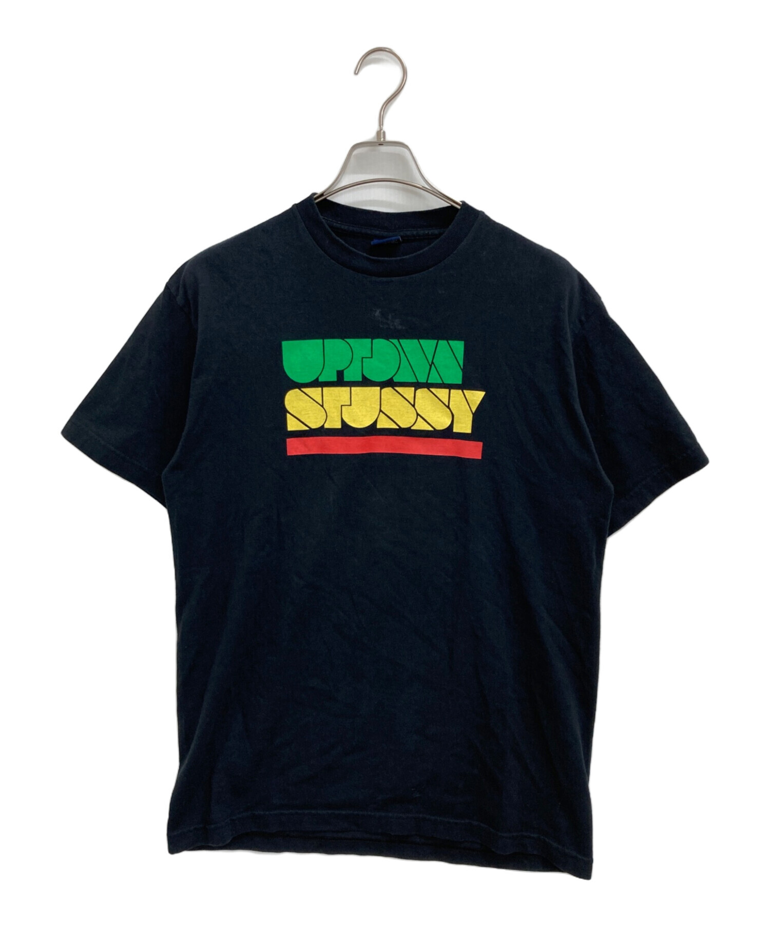 中古・古着通販】stussy (ステューシー) Tシャツ ブラック サイズ:L 