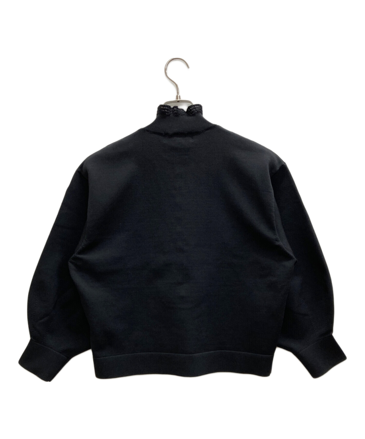 中古・古着通販】M'S GRACY (エムズグレイシー) フリルニット ブラック