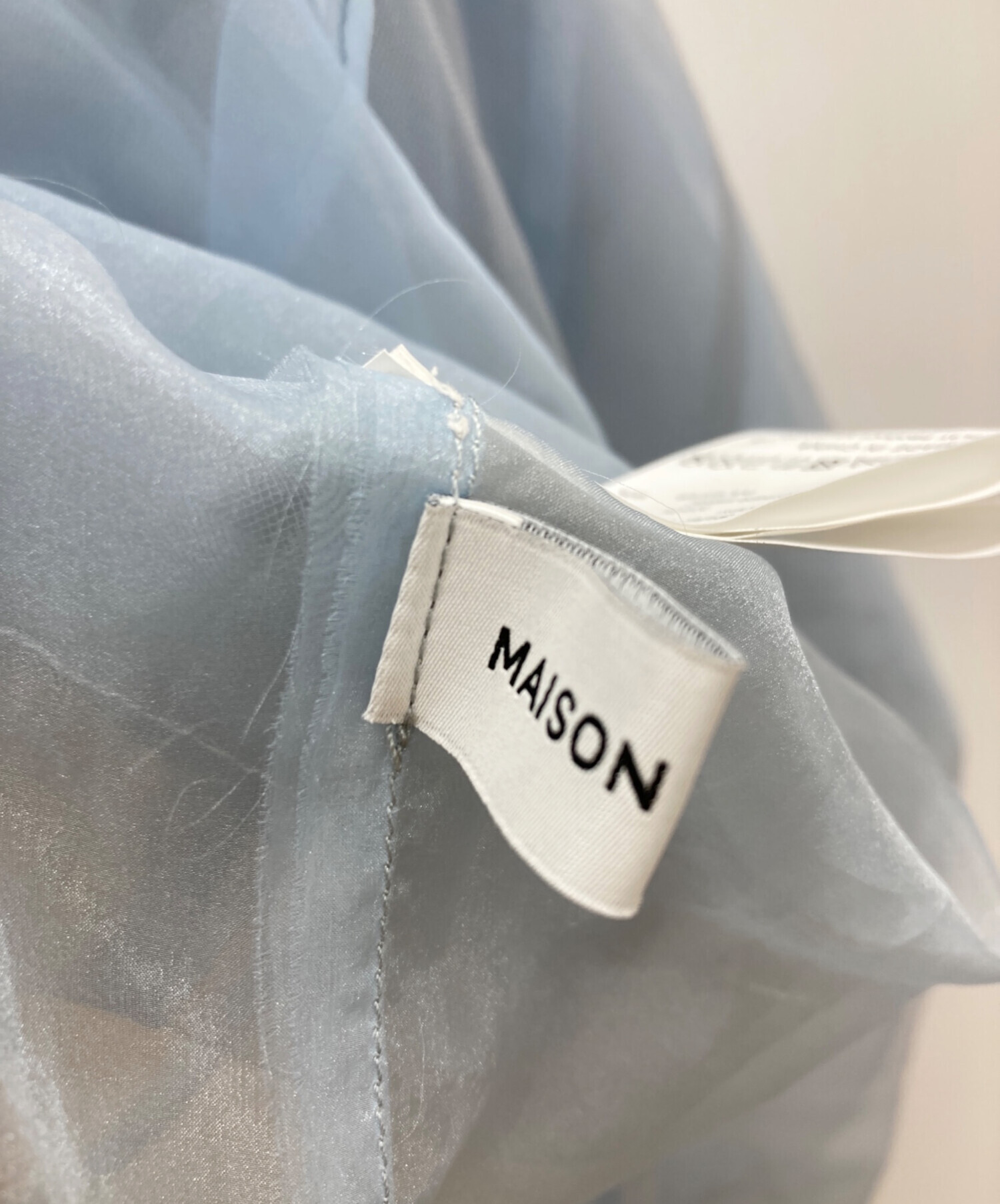 MAISON SPECIAL メゾンスペシャル パーカー F 水色 【古着】【中古】 MAISON SPECIAL - MAISON SPECIAL メゾンスペシャル パーカー F 水色
