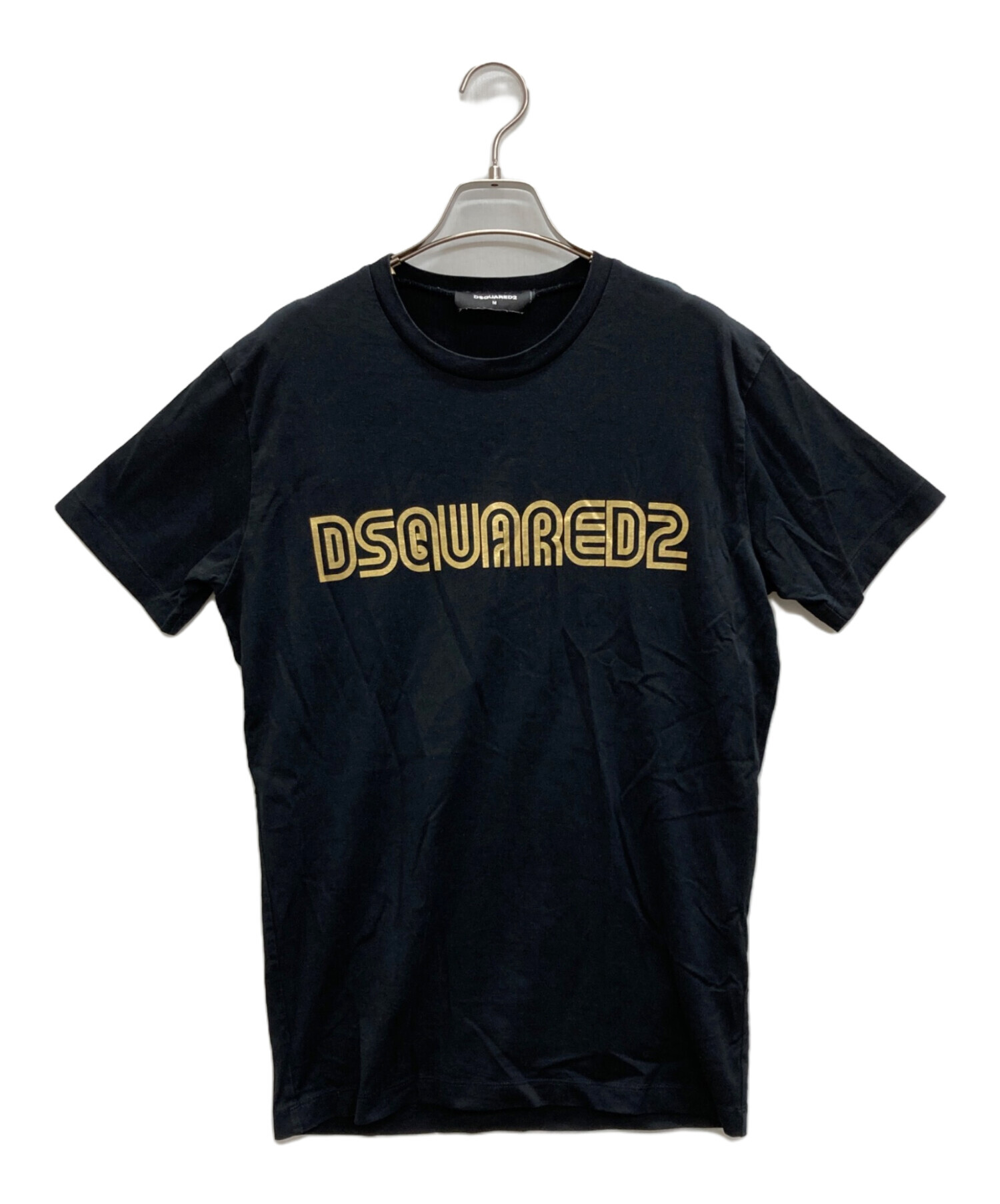 中古・古着通販】DSQUARED2 (ディースクエアード) Tシャツ ブラック 