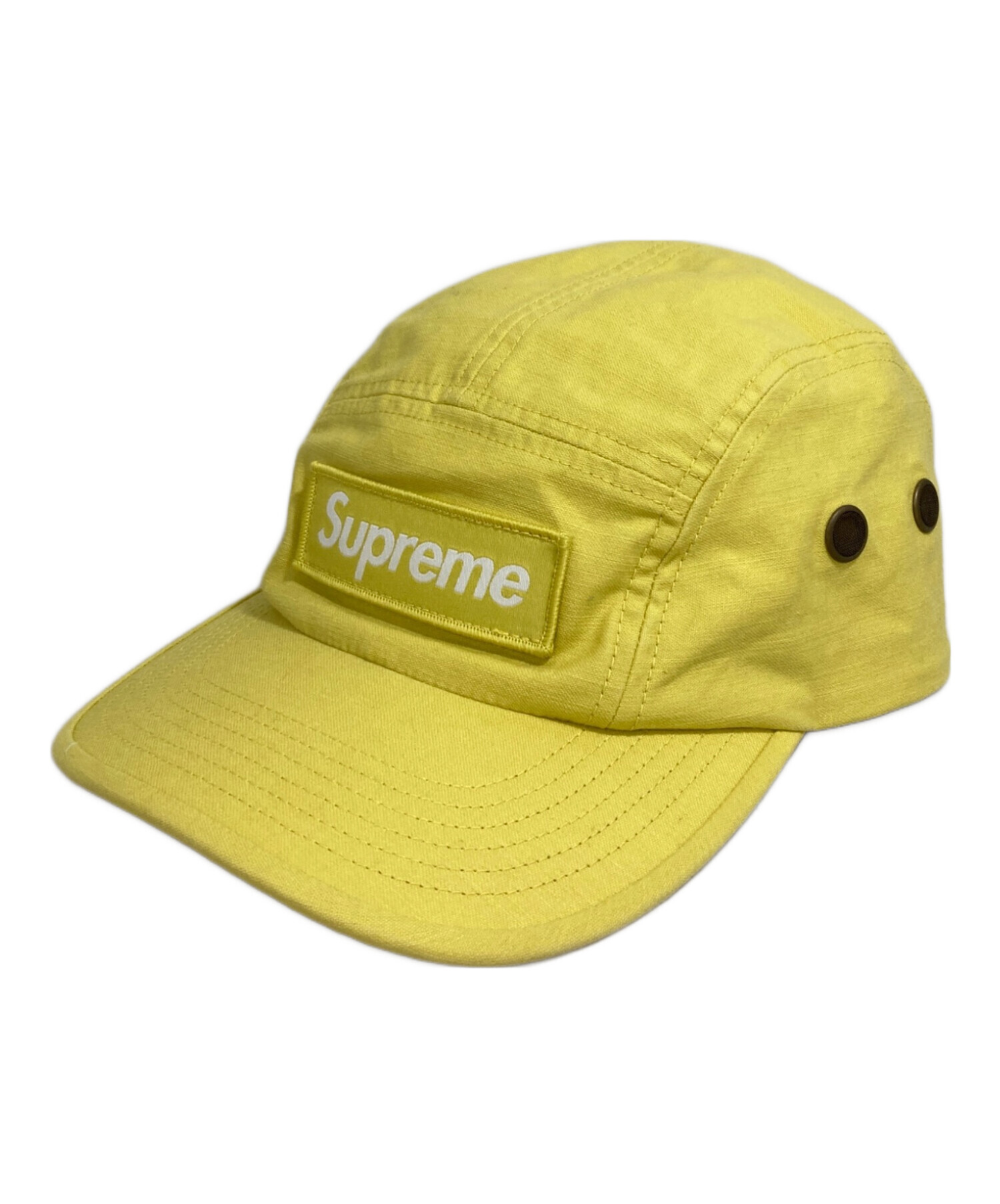 中古・古着通販】Supreme (シュプリーム) キャップ イエロー｜ブランド
