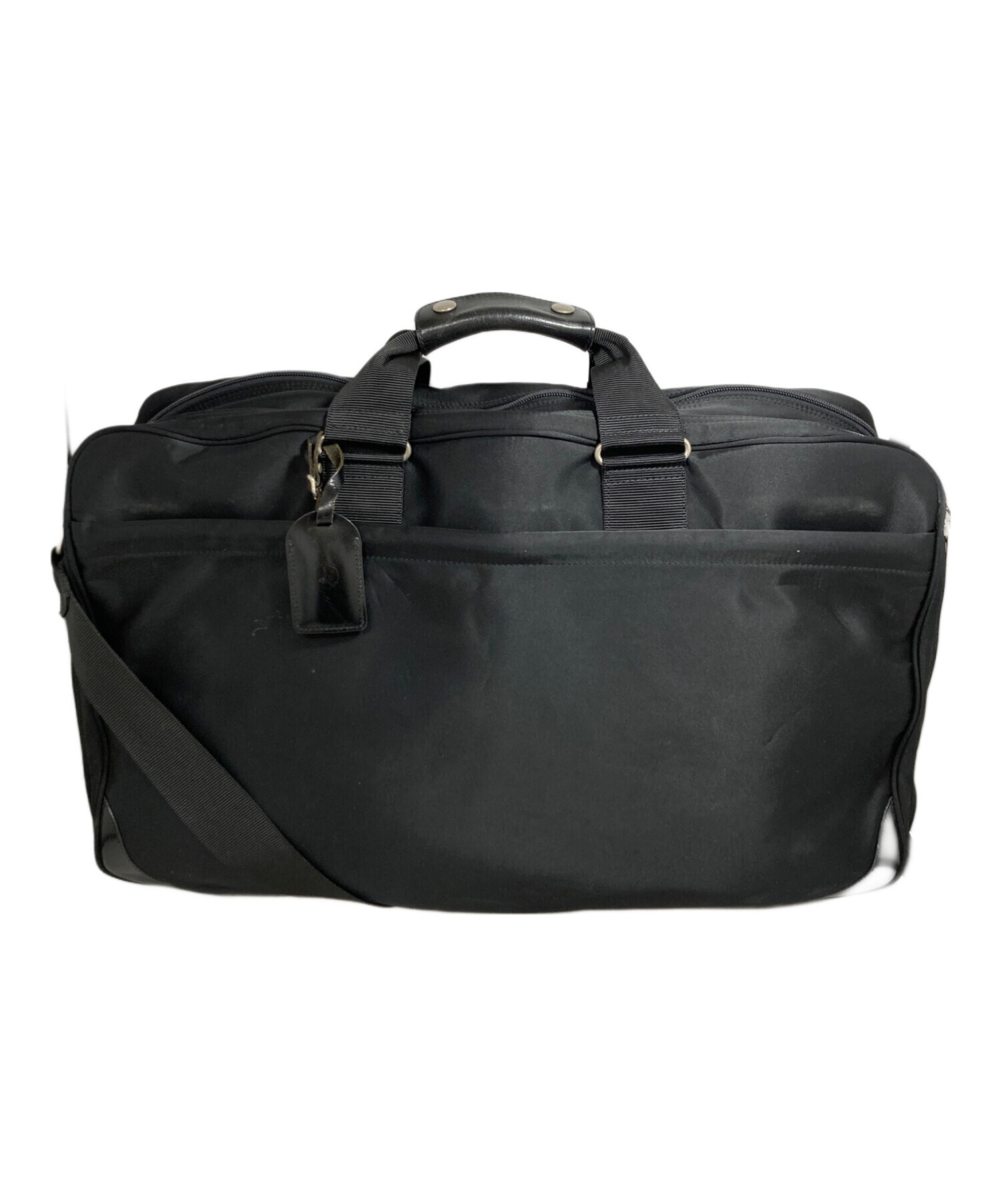 中古・古着通販】PORTER (ポーター) 2WAY GARMENT BOSTON BAG ブラック