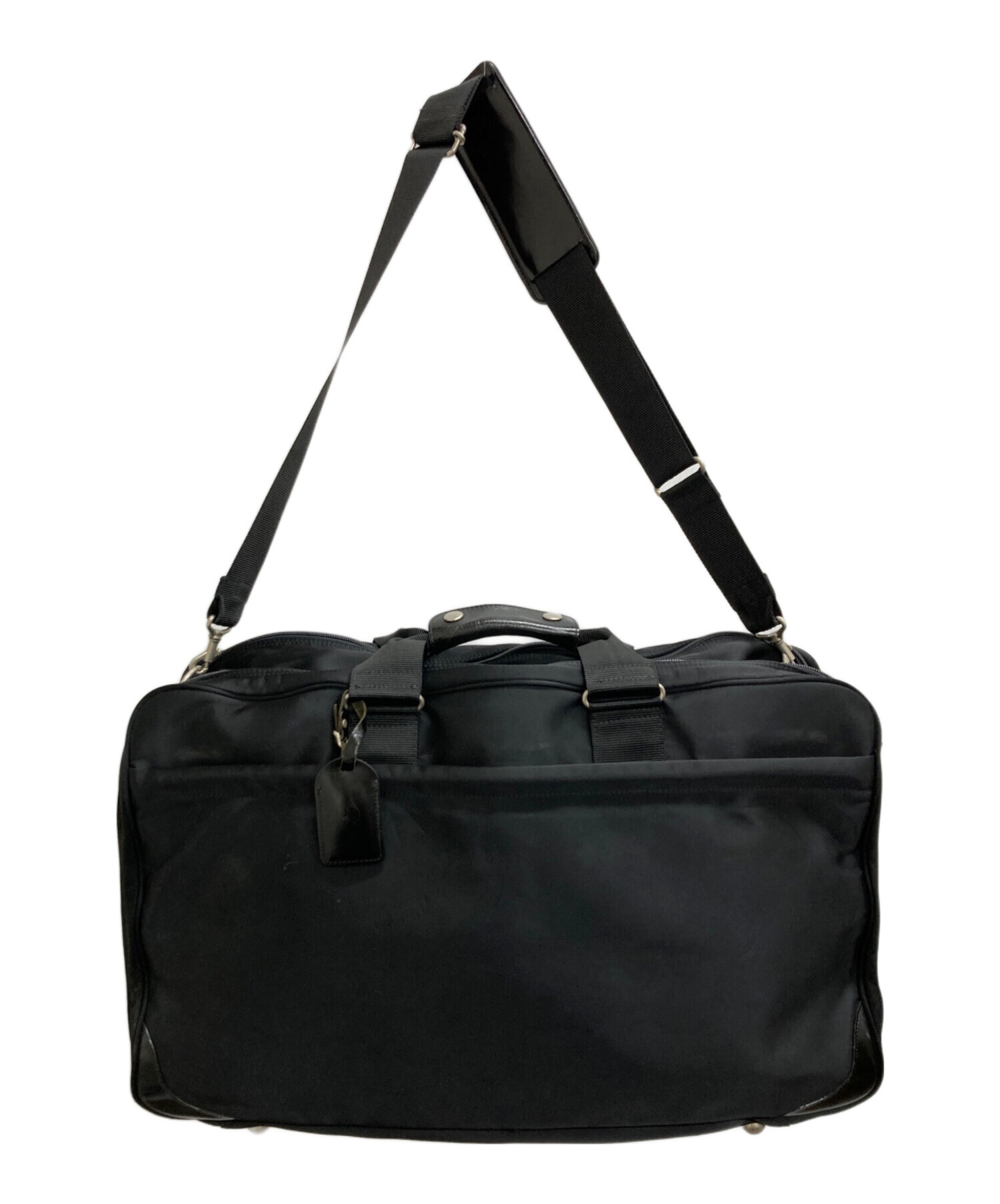 中古・古着通販】PORTER (ポーター) 2WAY GARMENT BOSTON BAG ブラック