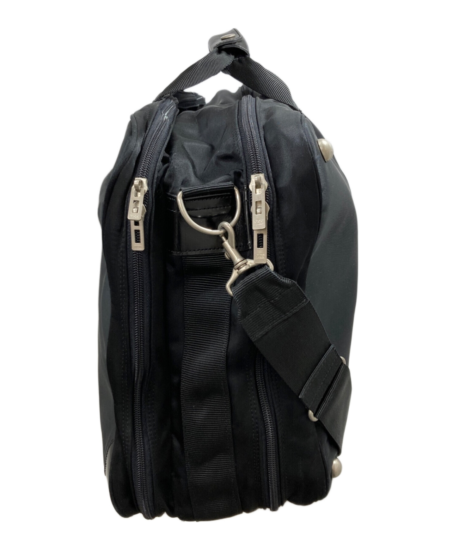 中古・古着通販】PORTER (ポーター) 2WAY GARMENT BOSTON BAG ブラック 