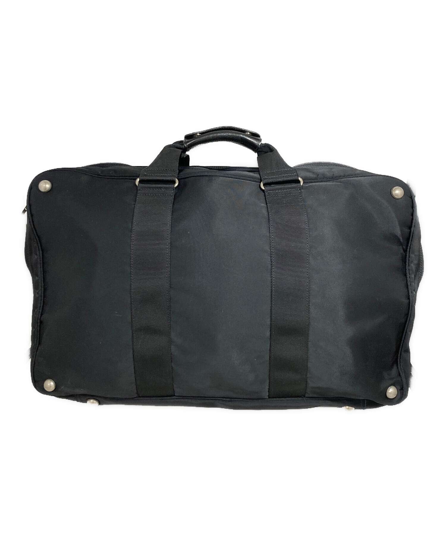 中古・古着通販】PORTER (ポーター) 2WAY GARMENT BOSTON BAG ブラック 