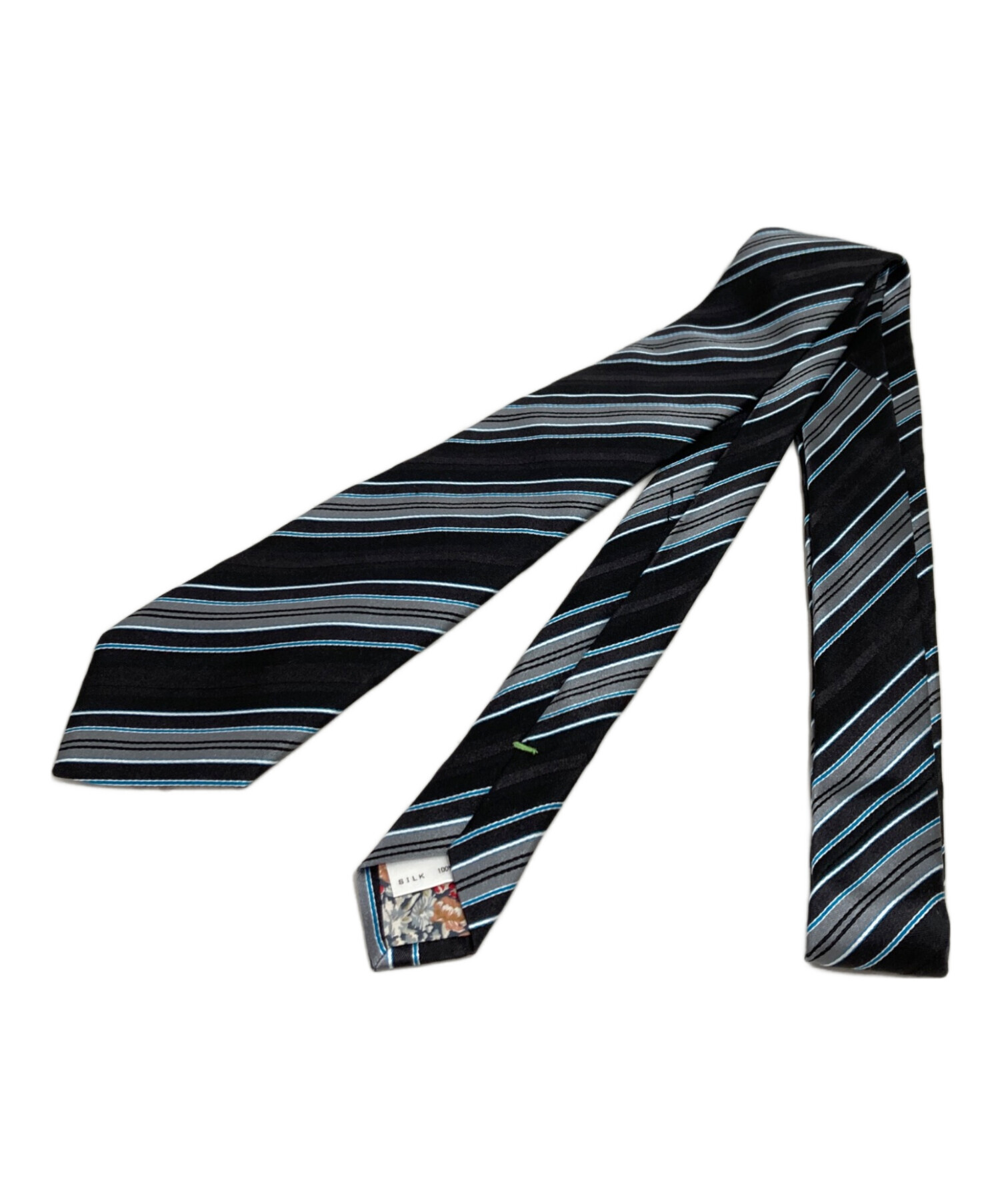 Paul Smith ポールスミス ネクタイ 黒   中古 中古・古着通販】Paul Smith (ポールスミス) ネクタイ ブラック サイズ