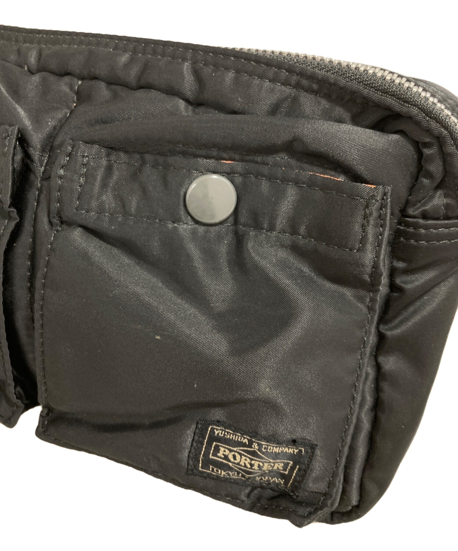 中古・古着通販】PORTER (ポーター) ウエストバッグ ブラック