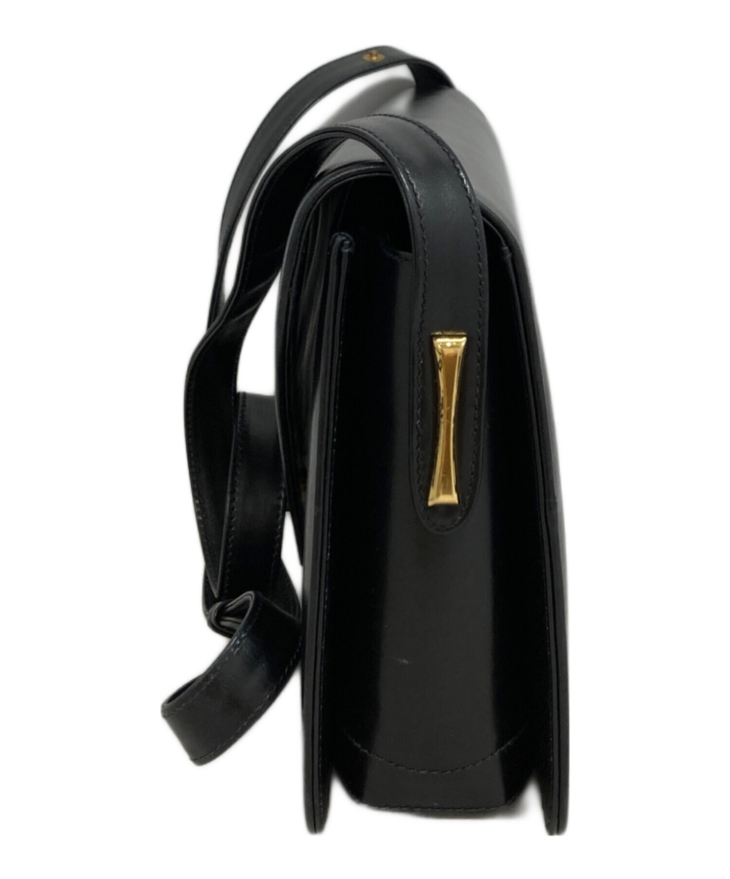美品です。GUCCI（グッチ）ワンショルダーリュック バッグ黒 中古・古着通販】GUCCI (グッチ) ワンショルダーバッグ ブラック
