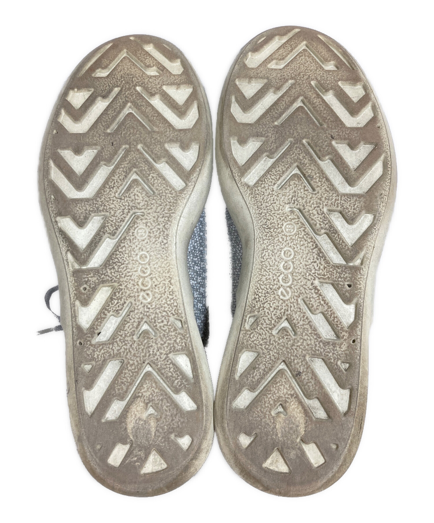 中古・古着通販】ECCO (エコー) ハイカットスニーカー グレー サイズ