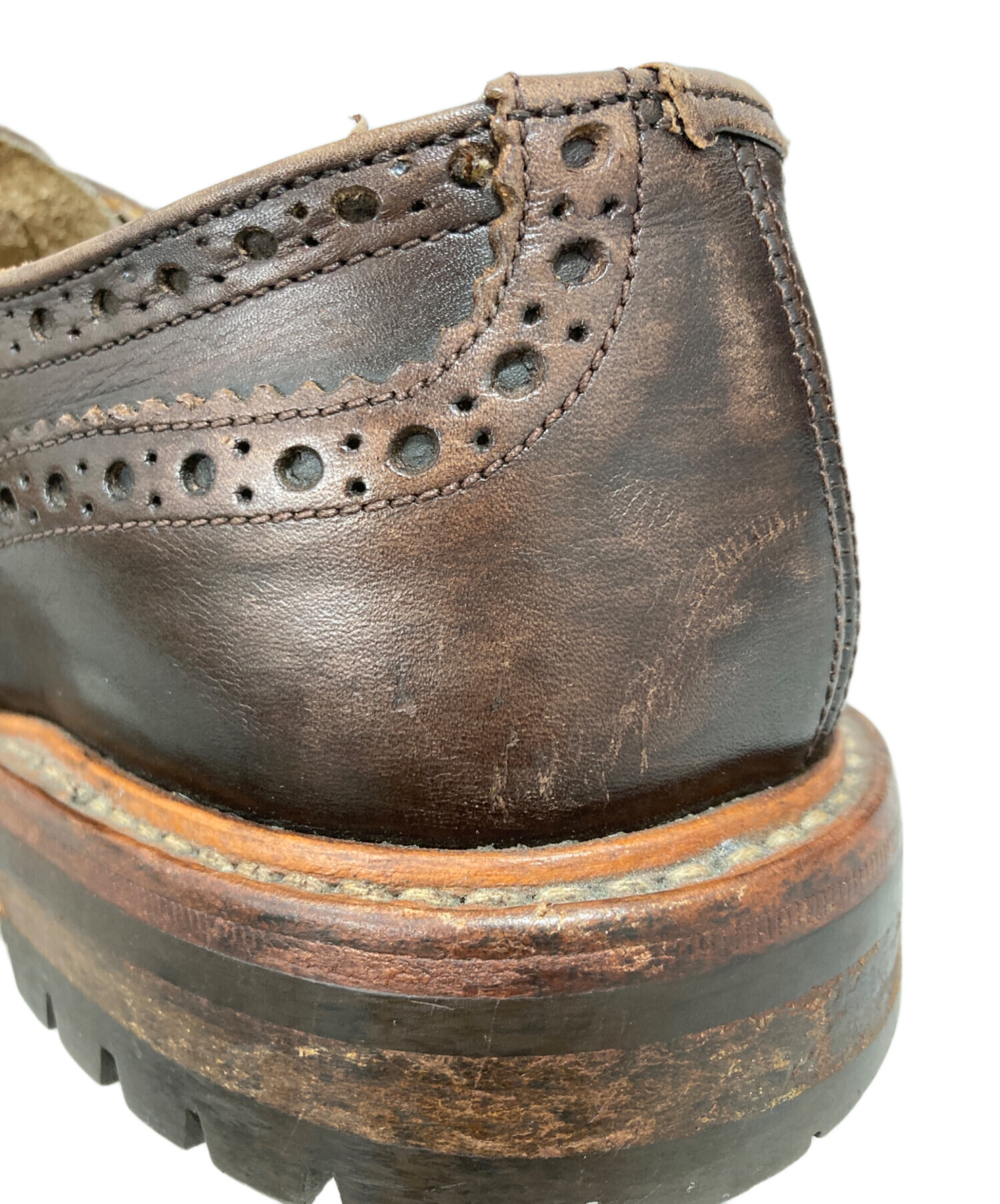 中古・古着通販】Tricker's (トリッカーズ) ウィングチップシューズ