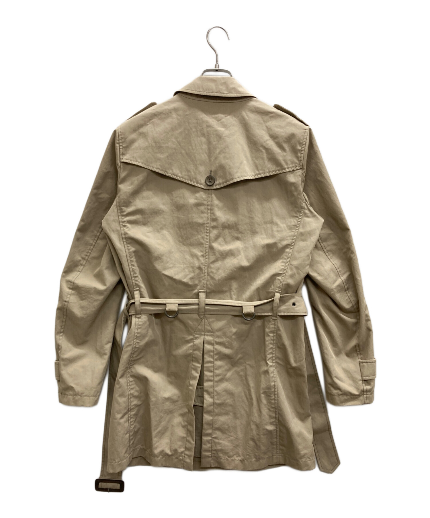 中古・古着通販】HERNO (ヘルノ) トレンチコート ベージュ サイズ:46 