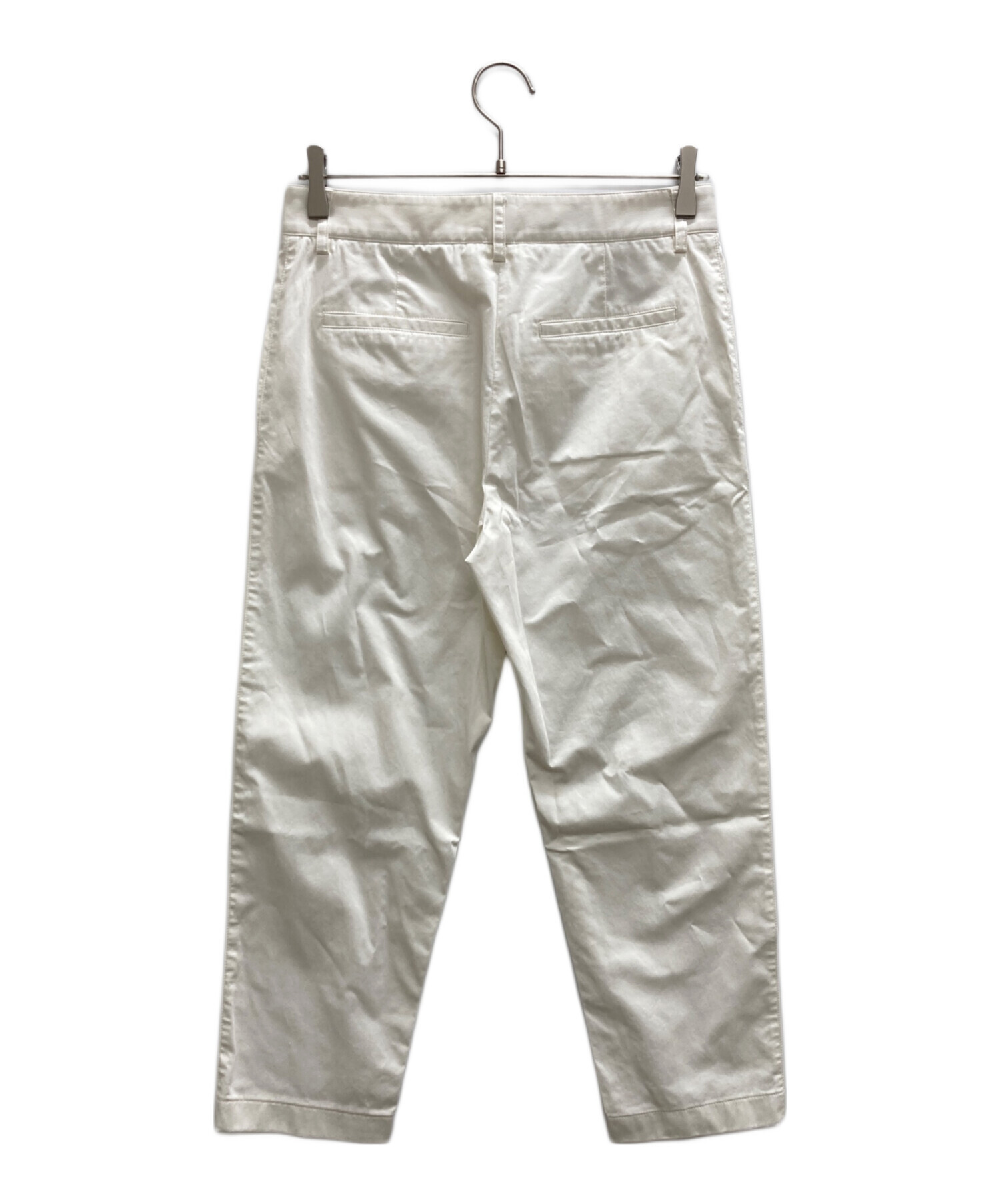 JIL SANDER／ジルサンダー クラシックパンツ 中古・古着通販】JIL SANDER (ジルサンダー) パンツ ホワイト サイズ