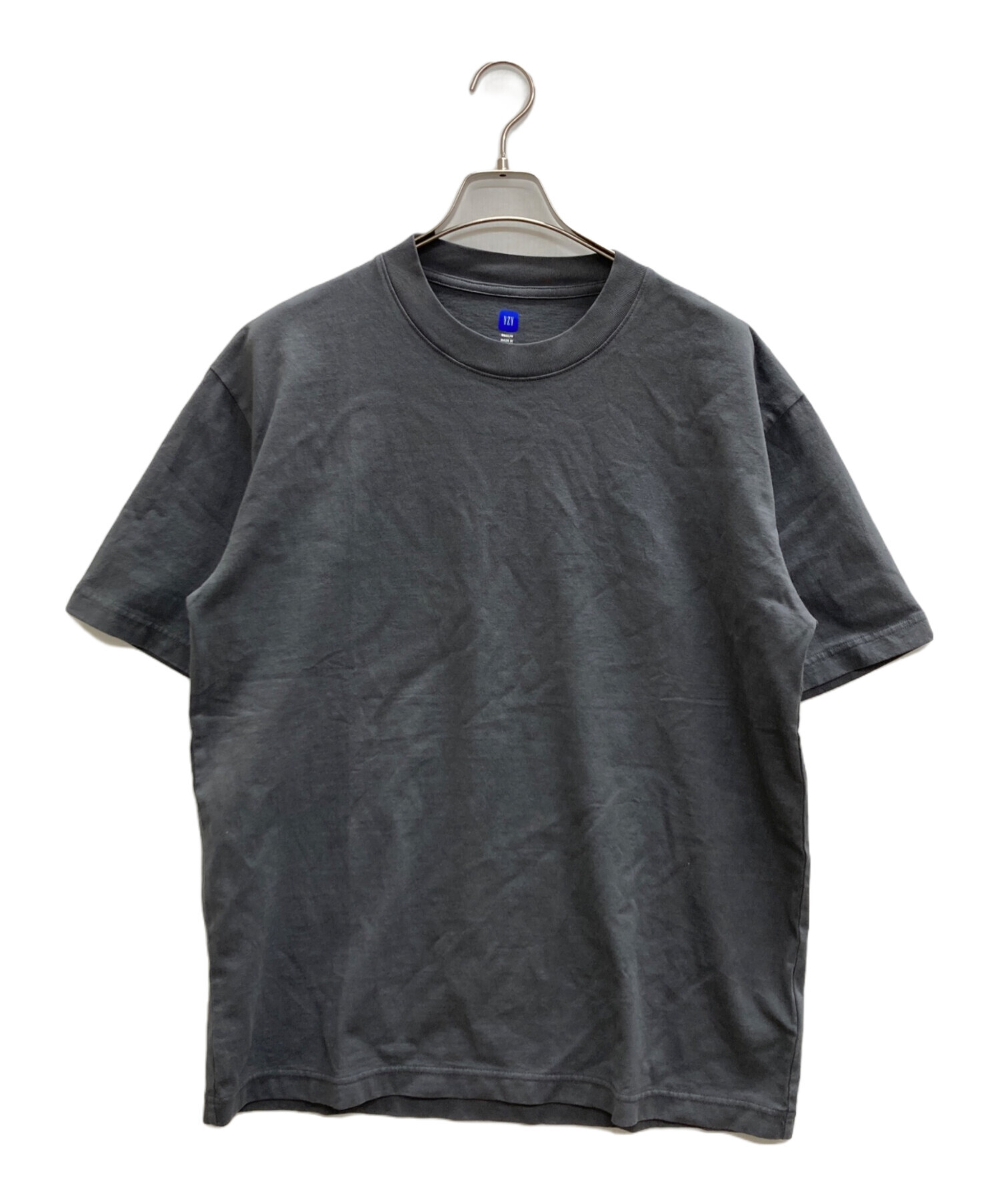 YEEZY イージー Tシャツ サイズ:M / GAP クルーネック Tシャツ / グレー / トップス カットソー 半袖【メンズ】【中古】【K4503】 中古・古着通販】GAP (ギャップ) YZY (イージー) Tシャツ グレー