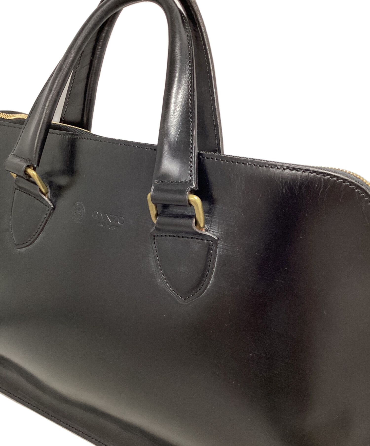 中古・古着通販】GANZO (ガンゾ) BRIDLE ブリーフケース ブラック