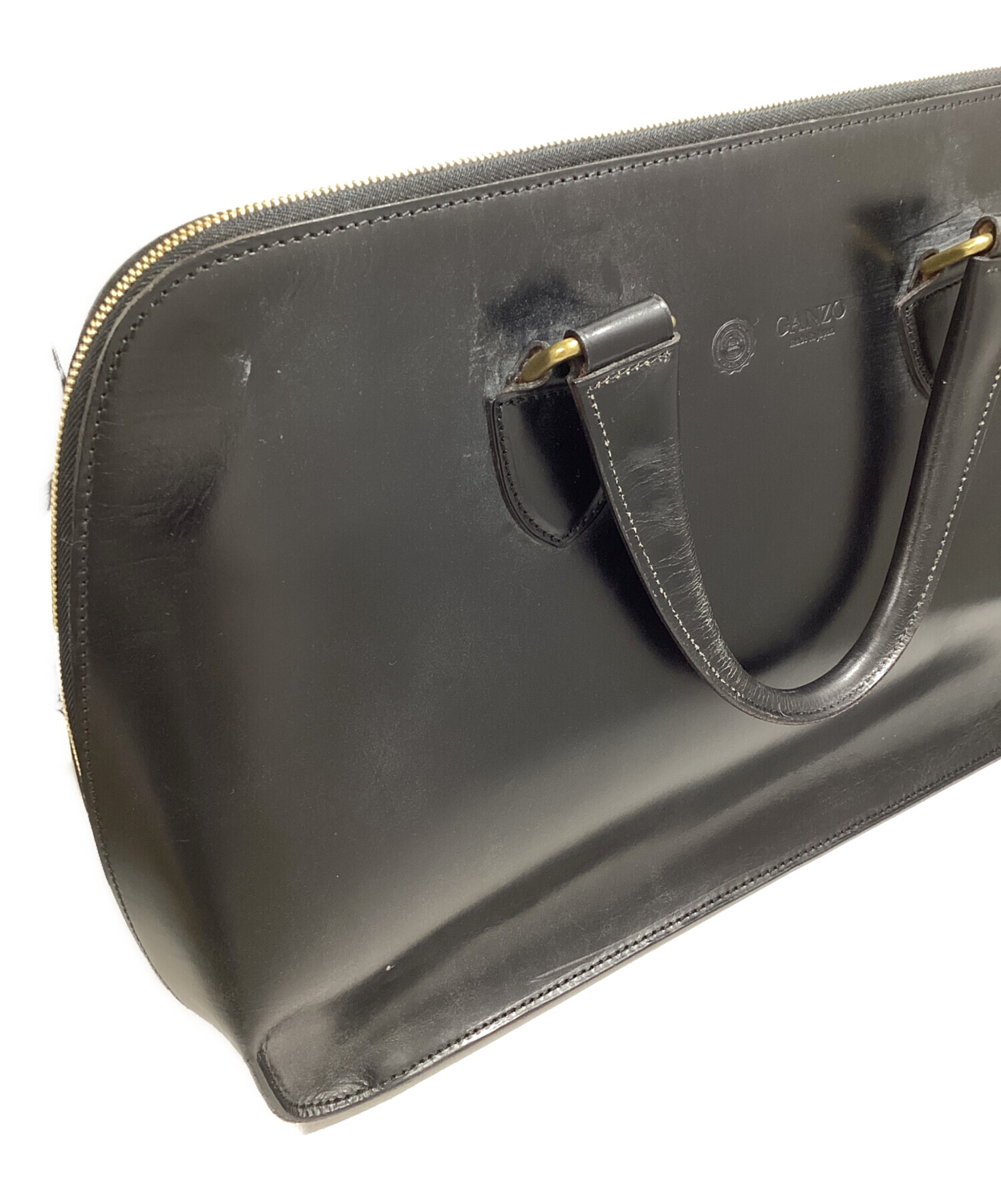 中古・古着通販】GANZO (ガンゾ) BRIDLE ブリーフケース ブラック