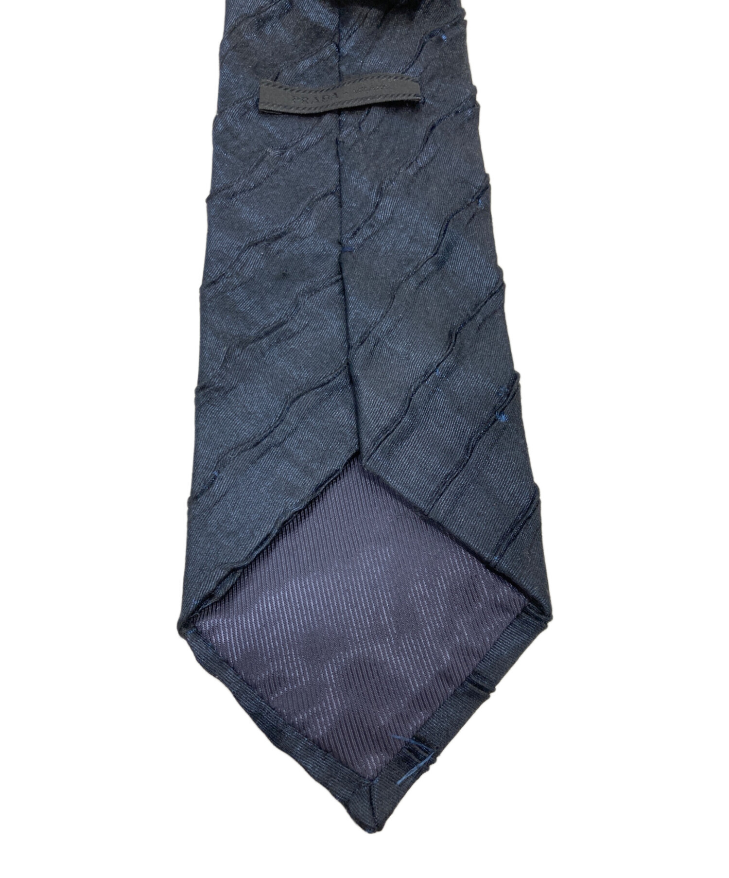 中古・古着通販】PRADA (プラダ) ネクタイ ネイビー サイズ:なし