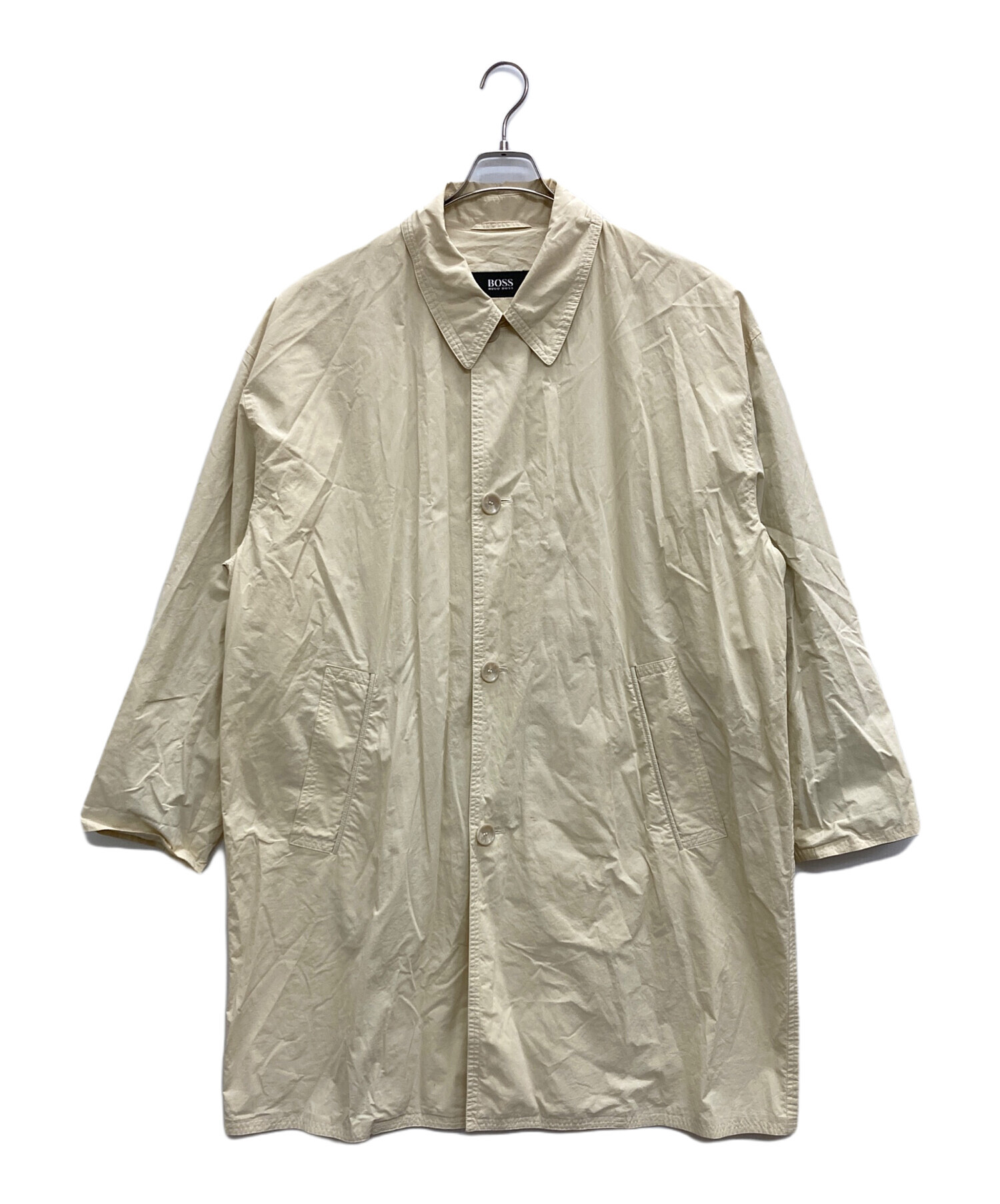 中古・古着通販】HUGO BOSS (ヒューゴ ボス) ステンカラーコート 