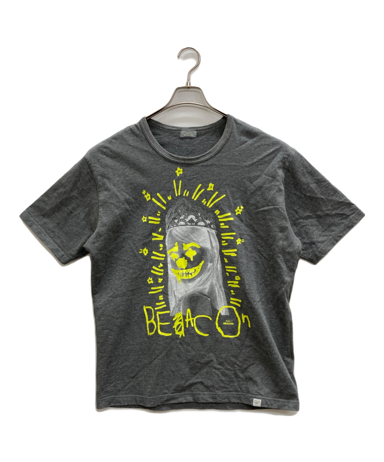 中古・古着通販】kolor/BEACON (カラービーコン) Tシャツ グレー 