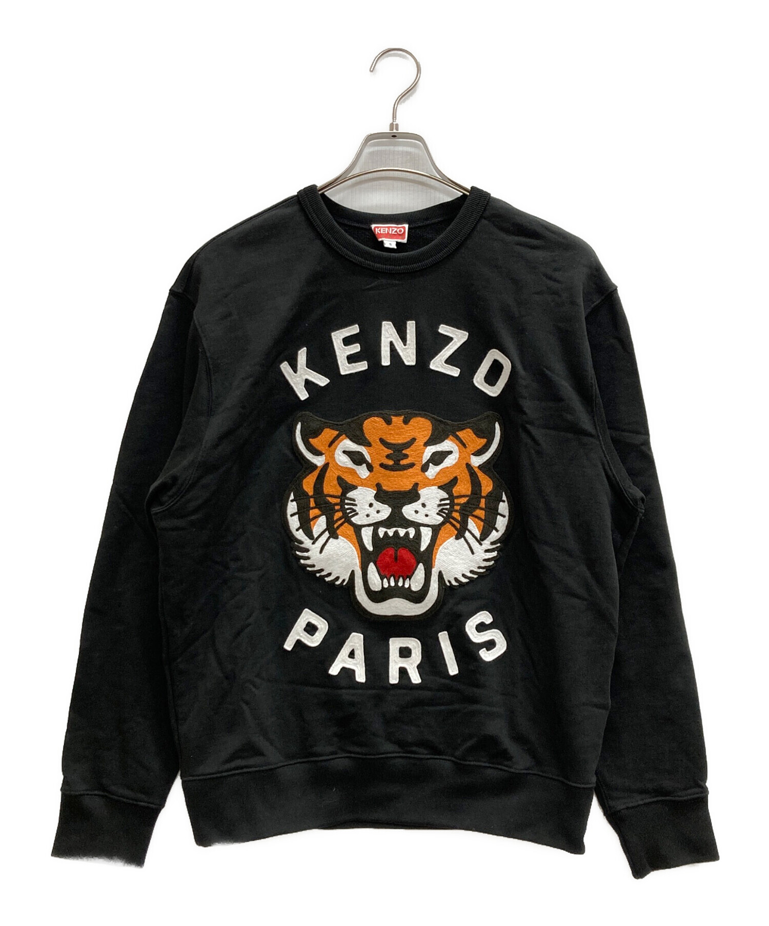 中古・古着通販】KENZO (ケンゾー) LUCKY TIGER スウェット ブラック