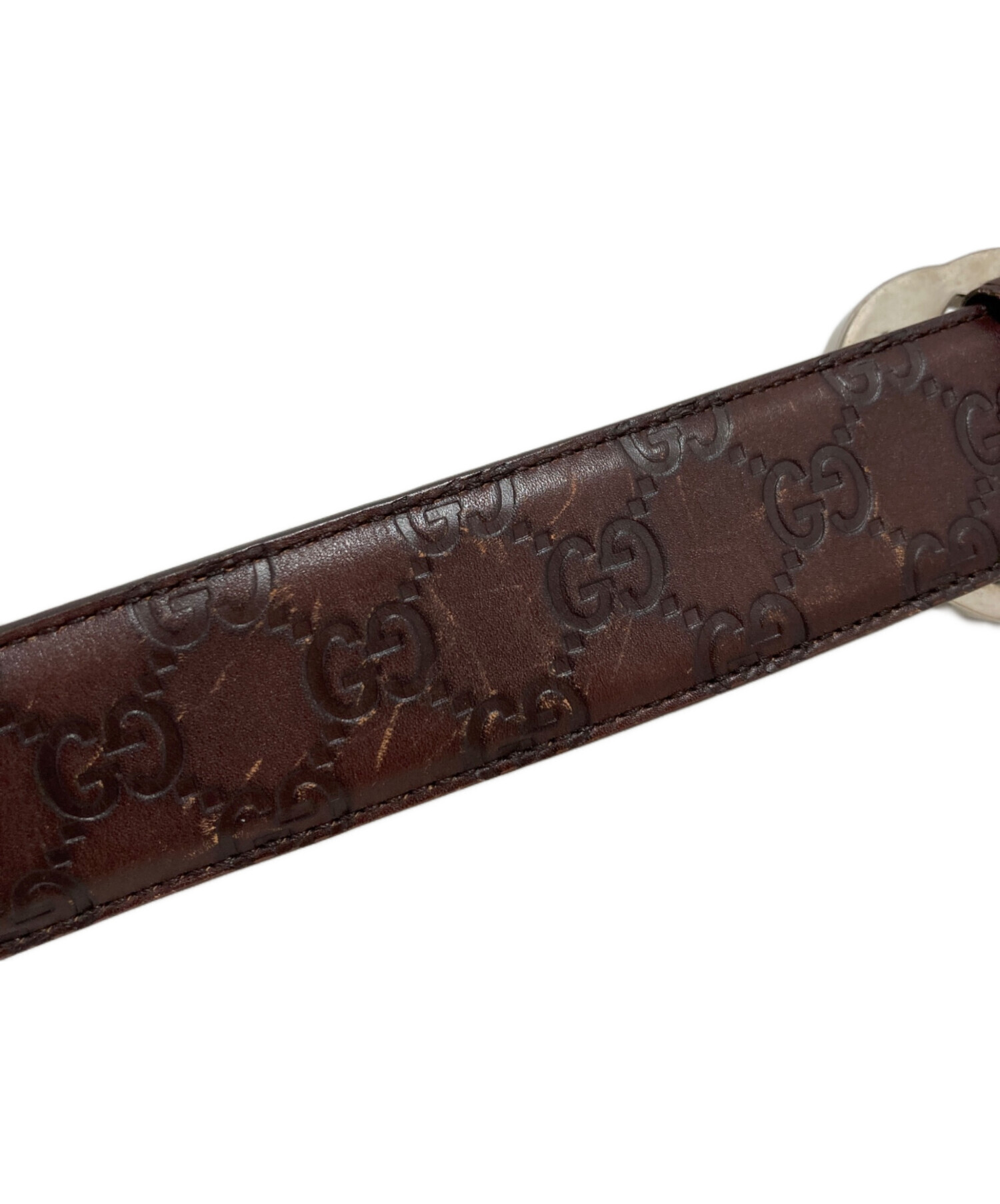 中古・古着通販】GUCCI (グッチ) ベルト ブラウン｜ブランド・古着通販