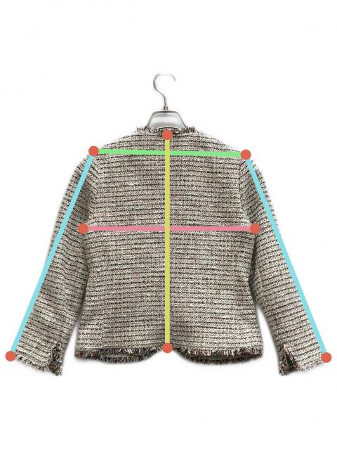 中古・古着通販】theory (セオリー) Preston Tweed Feminine Slim JKT 中古・古着通販】theory (セオリー) Preston Tweed Feminine Slim JKT