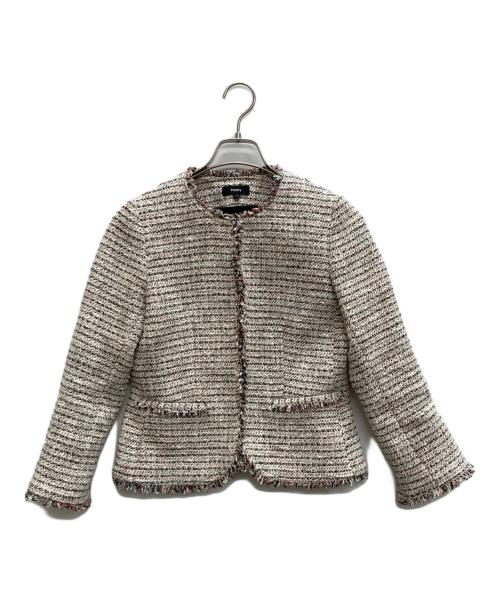 中古・古着通販】theory (セオリー) Preston Tweed Feminine Slim JKT 中古・古着通販】theory (セオリー) Preston Tweed Feminine Slim JKT