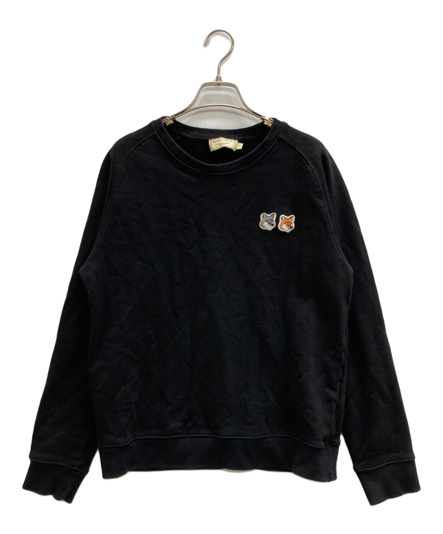 中古・古着通販】MAISON KITSUNE (メゾンキツネ) スウェット ブラック 