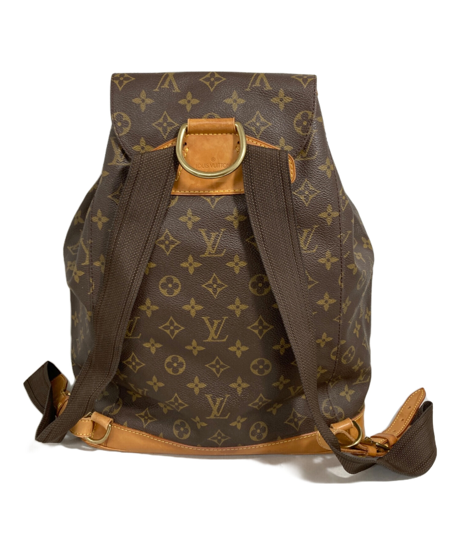 Louis Vuitton バックパック ブラウン 中古・古着通販】LOUIS VUITTON (ルイ ヴィトン) リュック