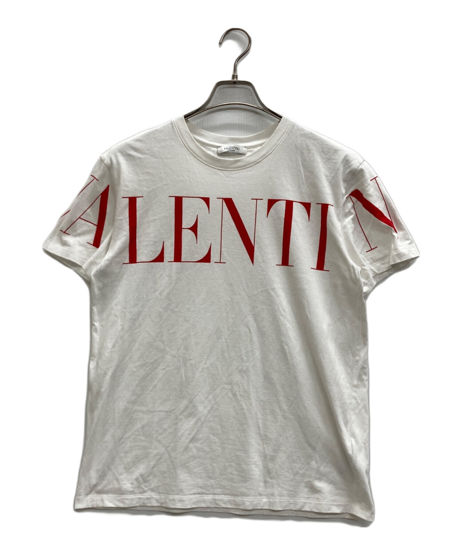 中古・古着通販】VALENTINO (ヴァレンティノ) ロゴプリントTシャツ 