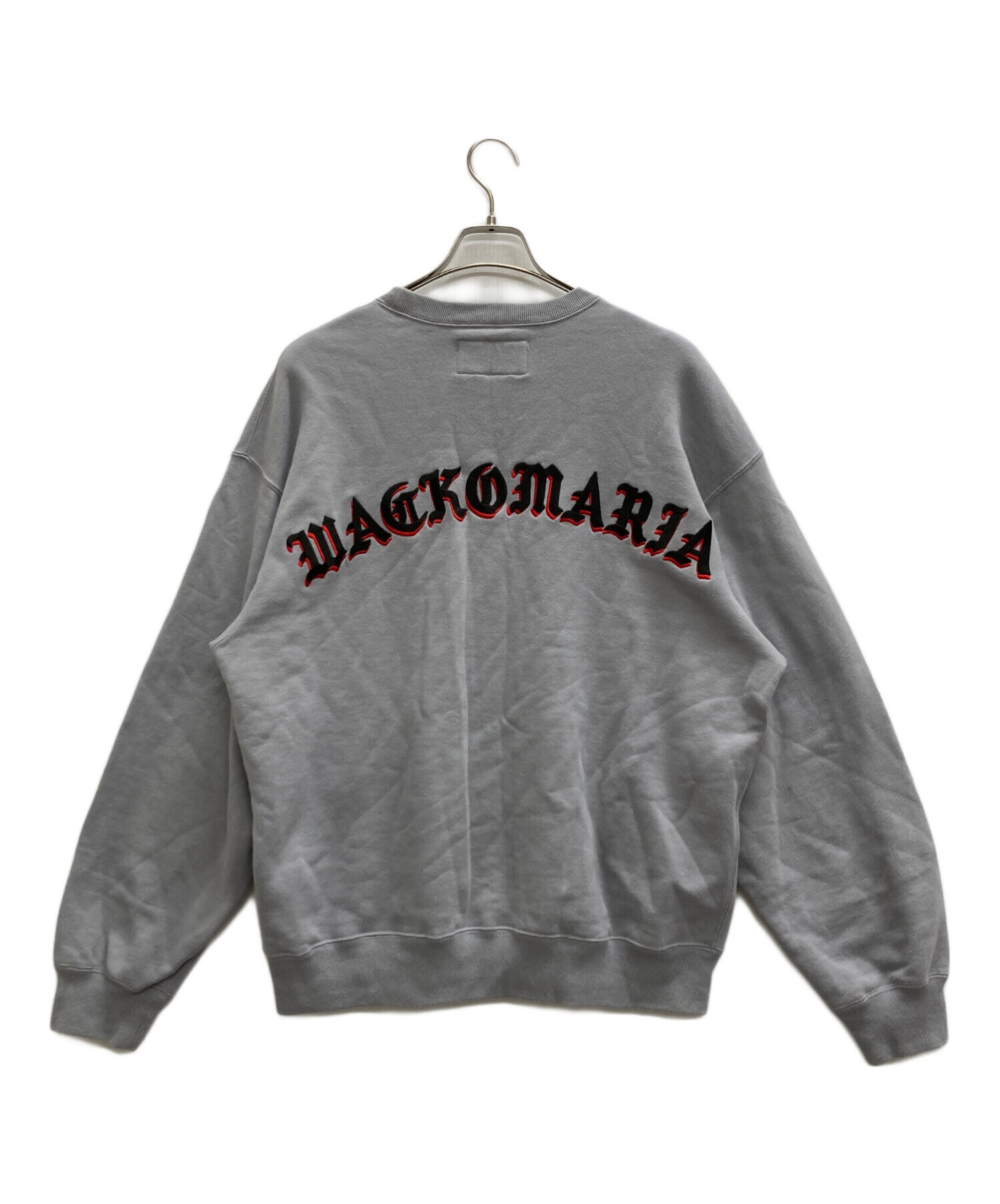 中古・古着通販】WACKO MARIA (ワコマリア) スウェット グレー サイズ 中古・古着通販】WACKO MARIA (ワコマリア) スウェット グレー サイズ