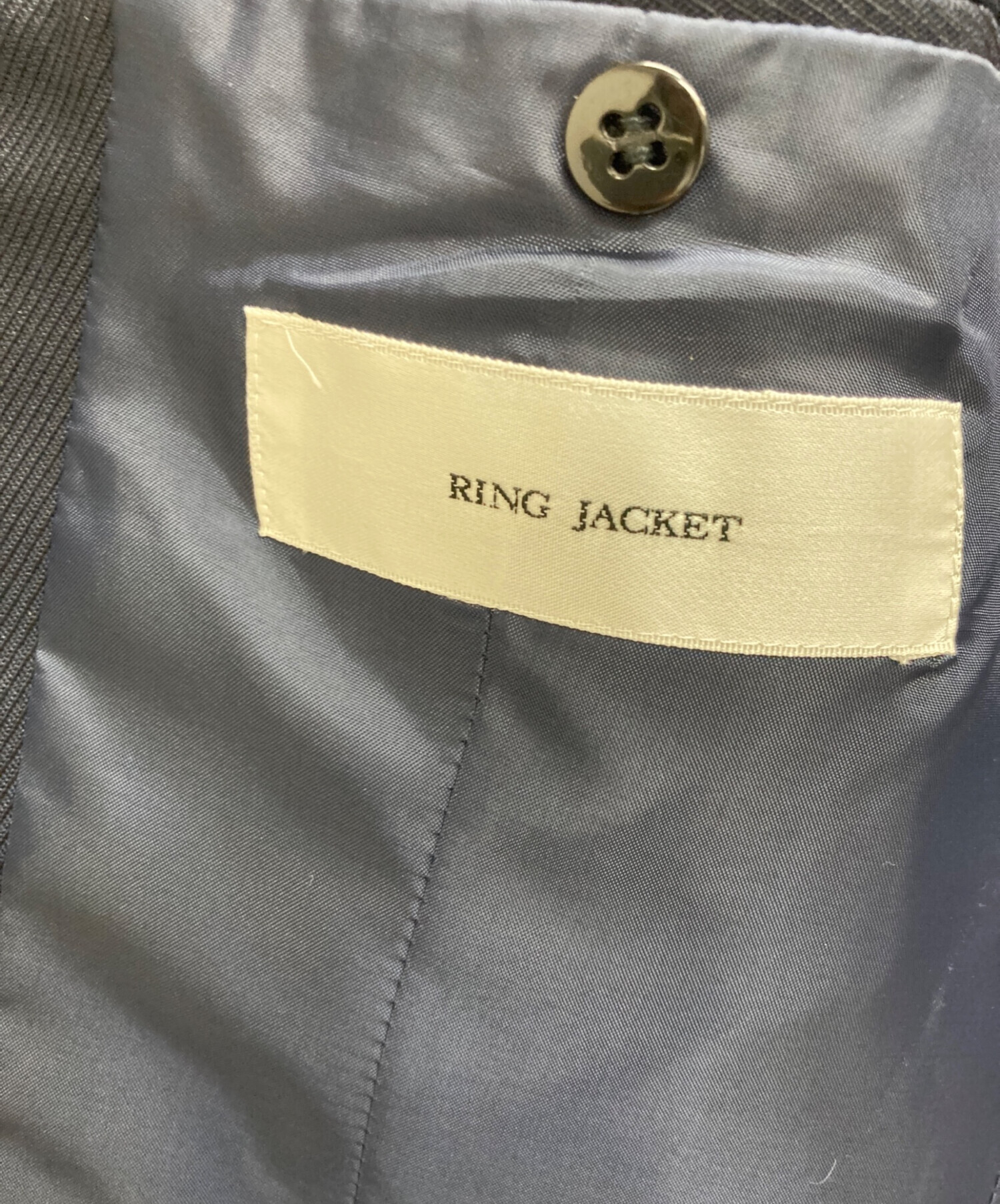 中古・古着通販】RING JACKET (リングヂャケット) シルク混テーラード