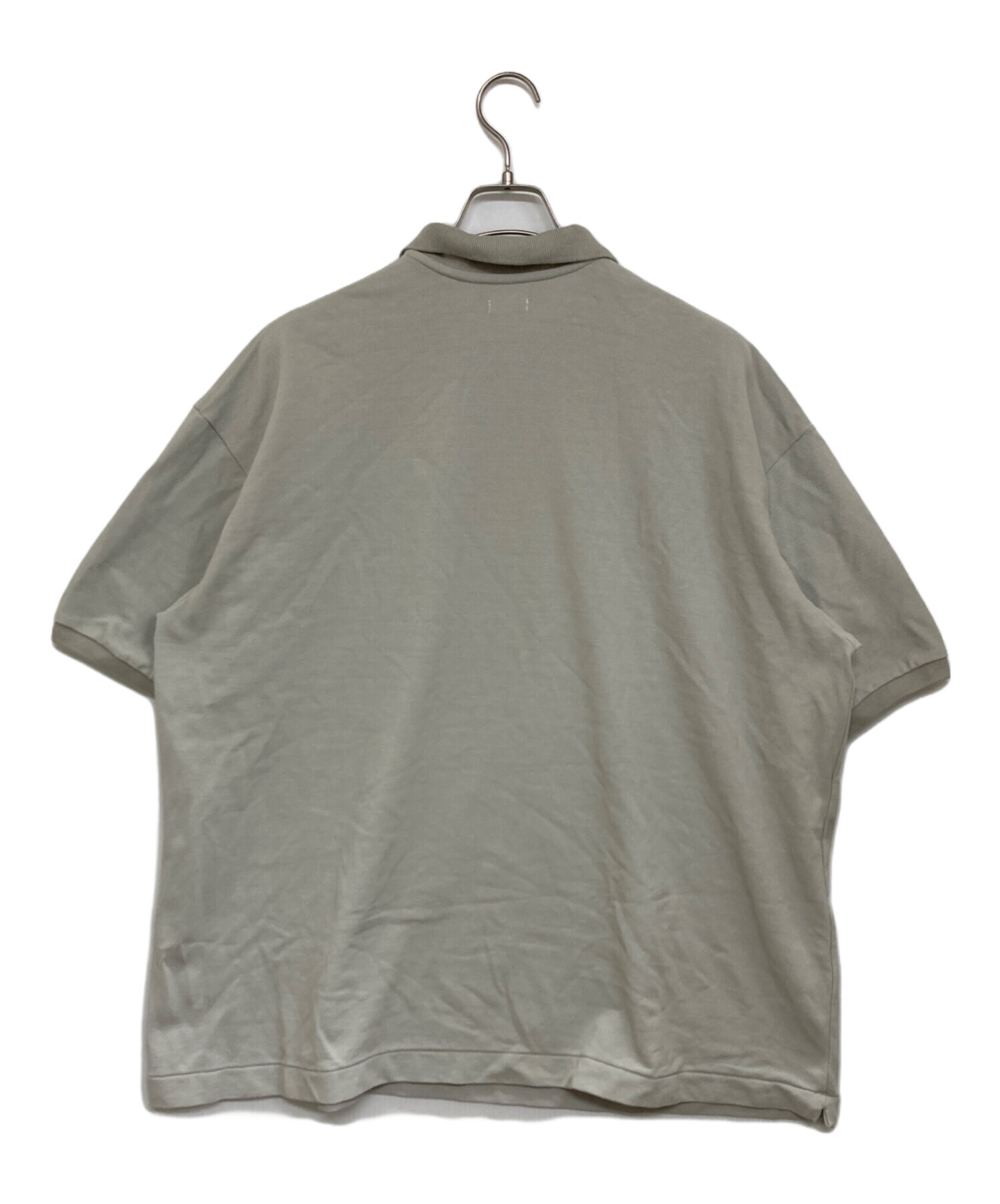 中古・古着通販】nanamica (ナナミカ) S/S Polo Shirt グレー サイズ:M 