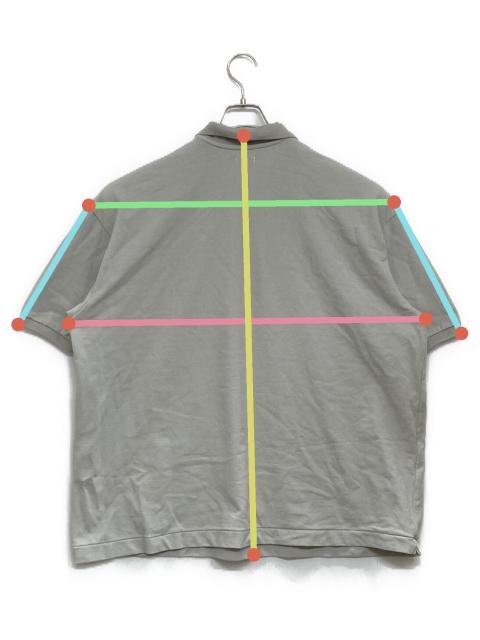 中古・古着通販】nanamica (ナナミカ) S/S Polo Shirt グレー サイズ:M