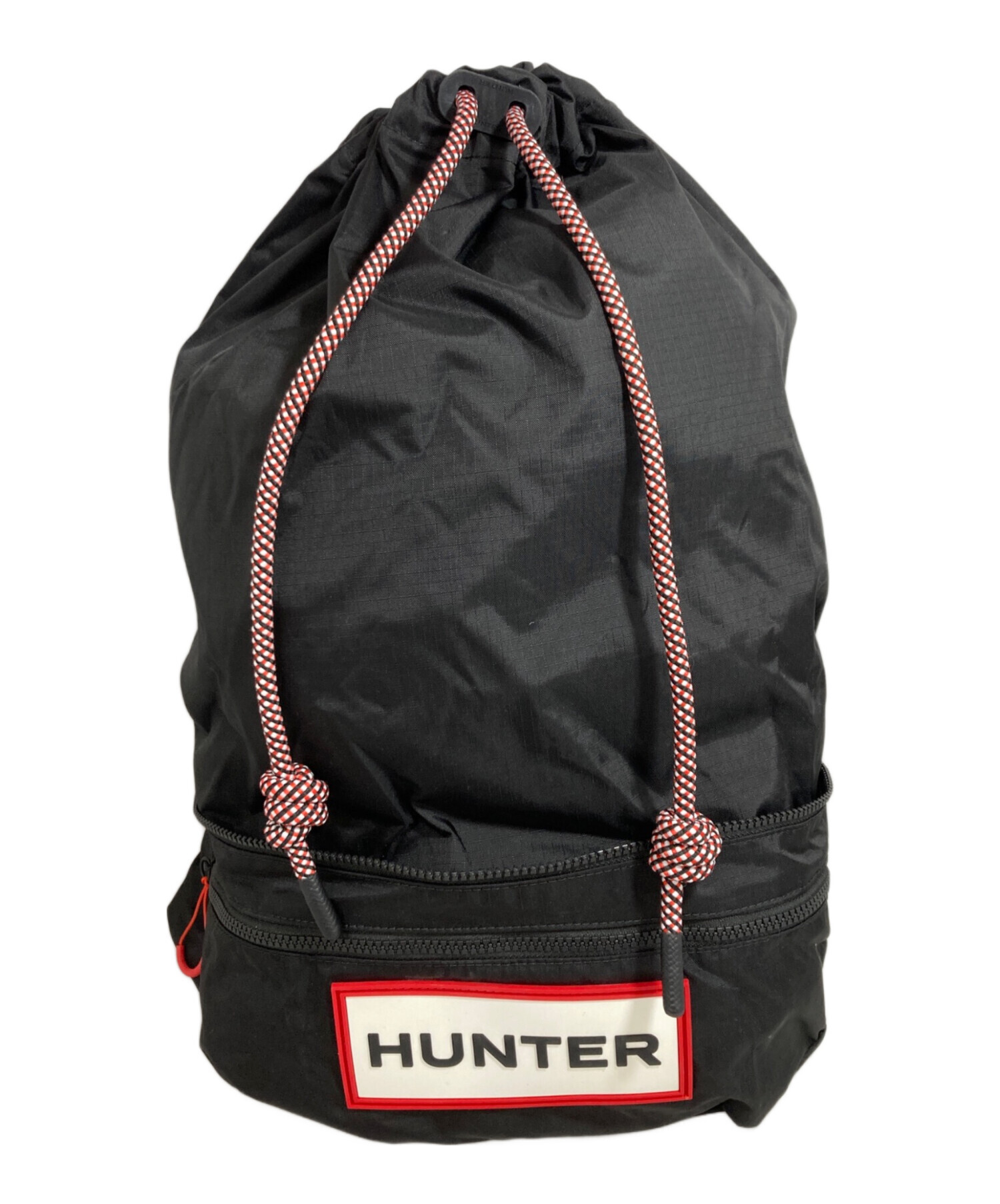 中古・古着通販】HUNTER (ハンター) リュック ブラック｜ブランド 