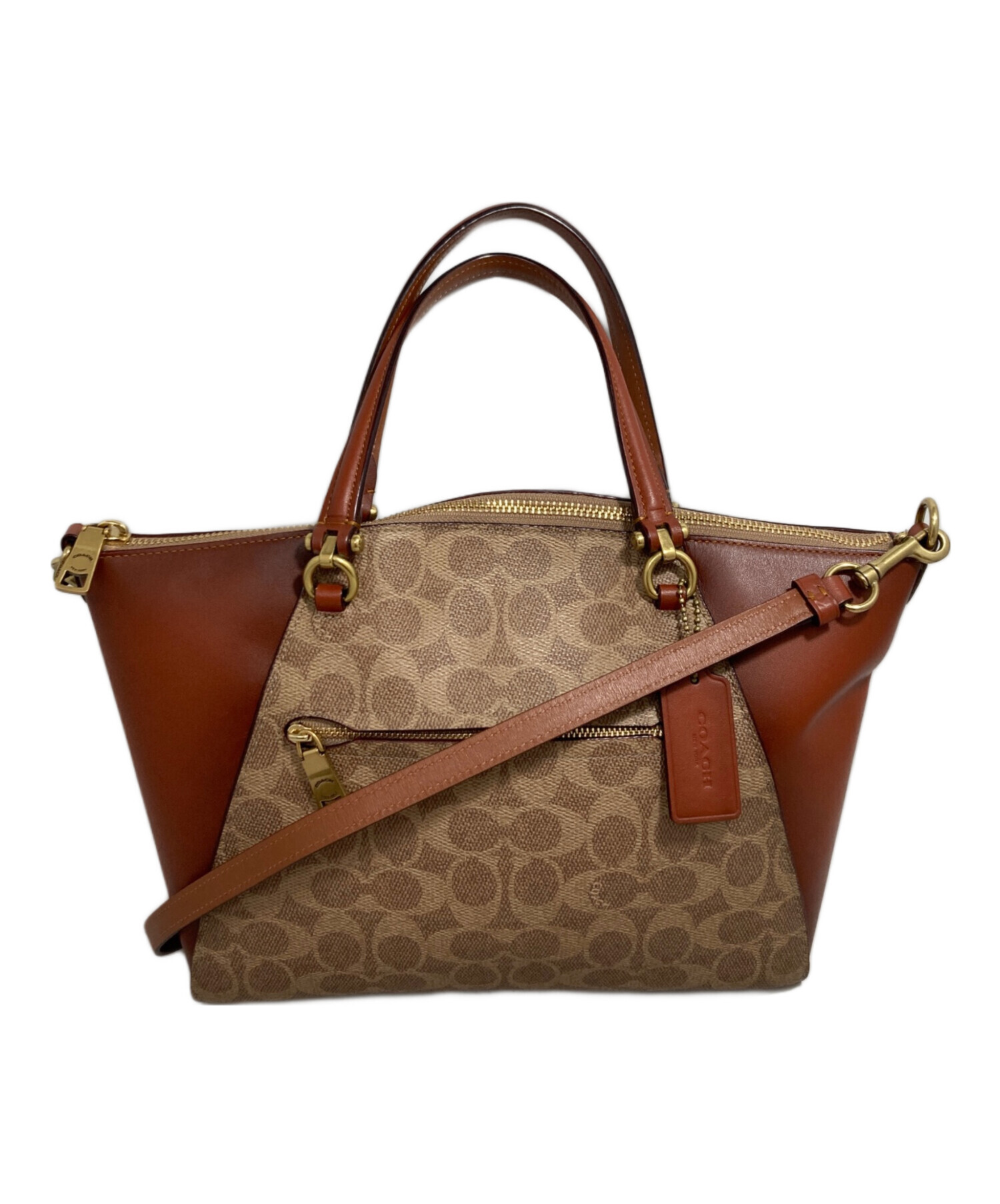 中古・古着通販】COACH (コーチ) バッグ ブラウン｜ブランド・古着通販