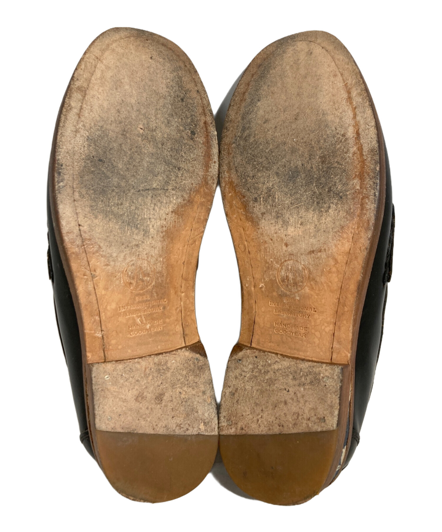 中古・古着通販】VISVIM (ビズビム) コインローファー ブラック サイズ