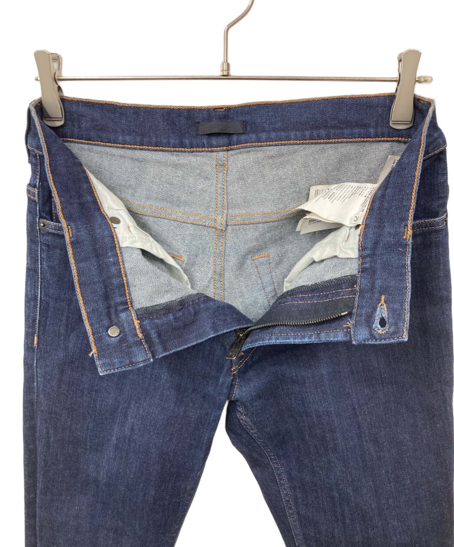 中古・古着通販】PRADA (プラダ) スキニーデニムパンツ インディゴ