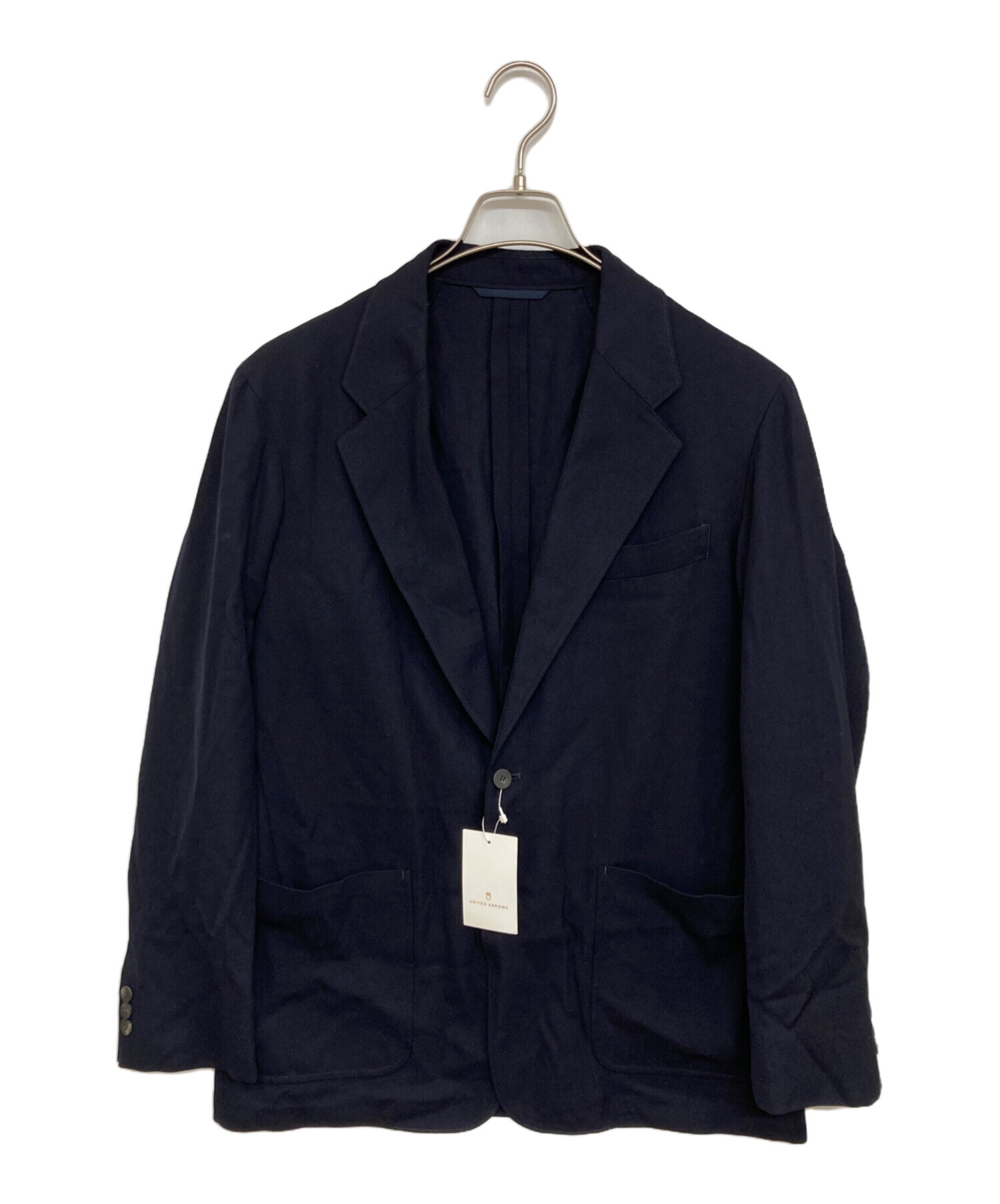 【未使用品】UNITED ARROWS ブレザージャケット　ネイビー　サイズ38 中古・古着通販】UNITED ARROWS (ユナイテッドアローズ) テーラード
