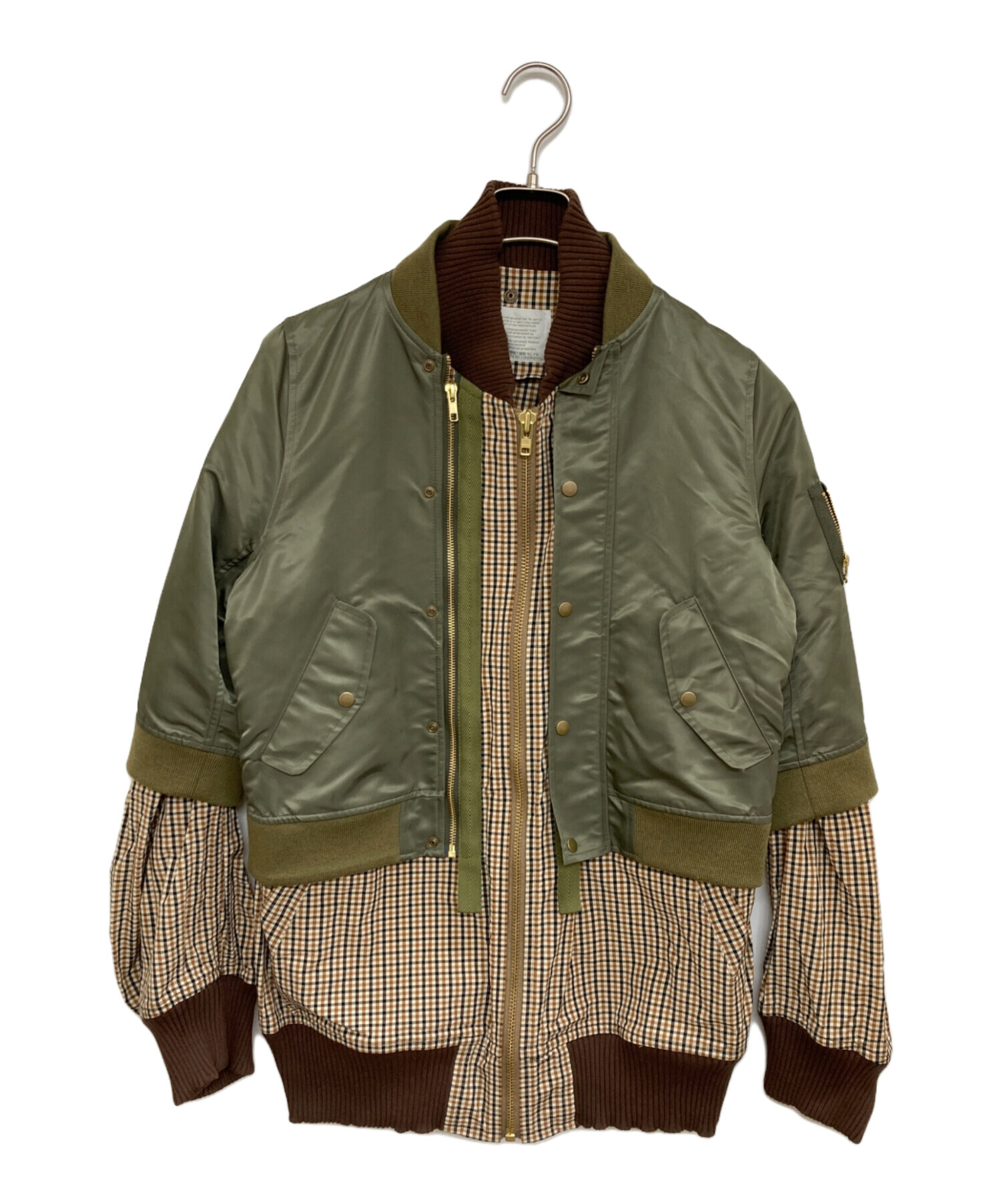 中古・古着通販】kolor/BEACON (カラービーコン) ドッキングジャケット